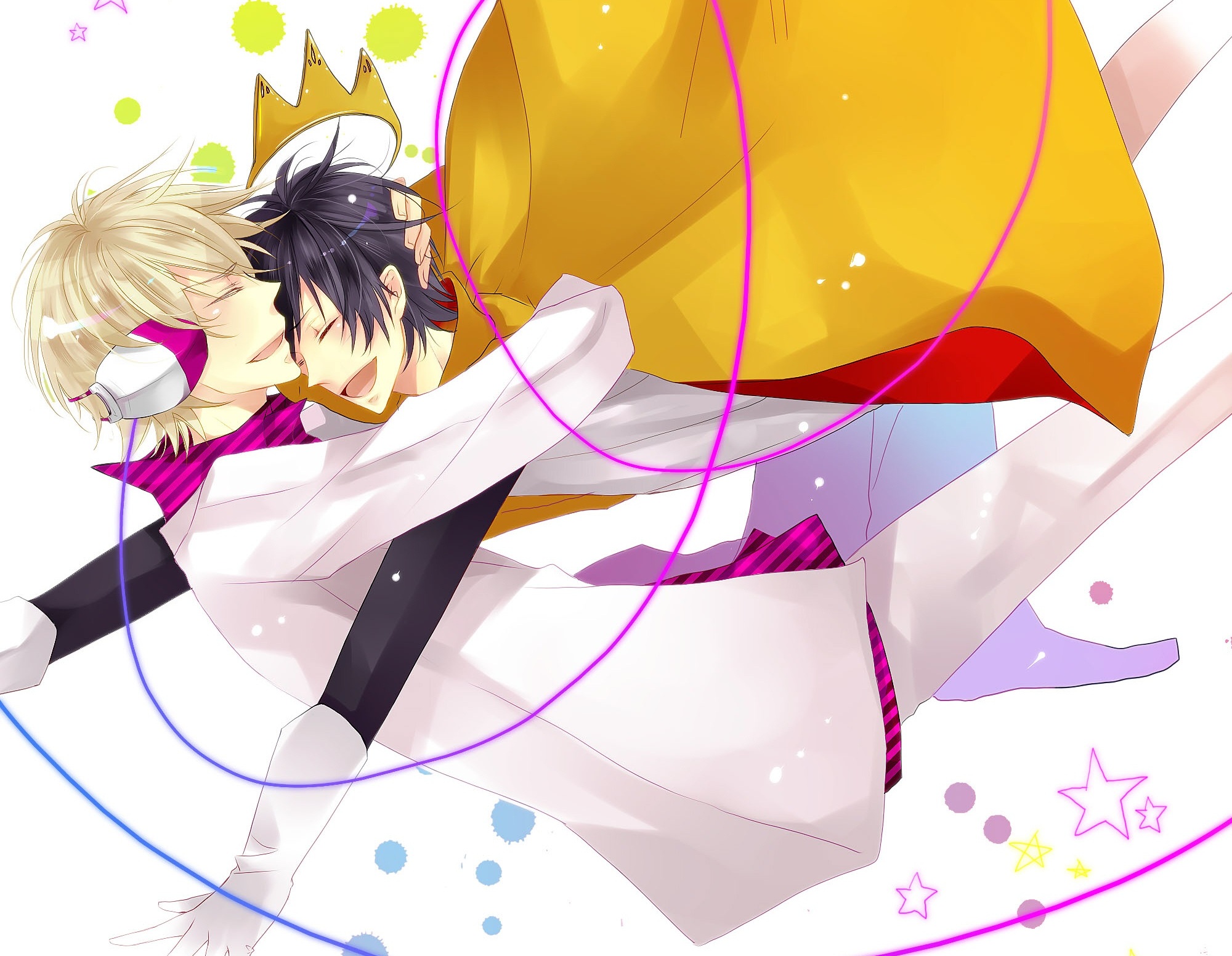 Izaya Orihara and Shizuo Heiwajima from Durarara!! HD Wallpaper