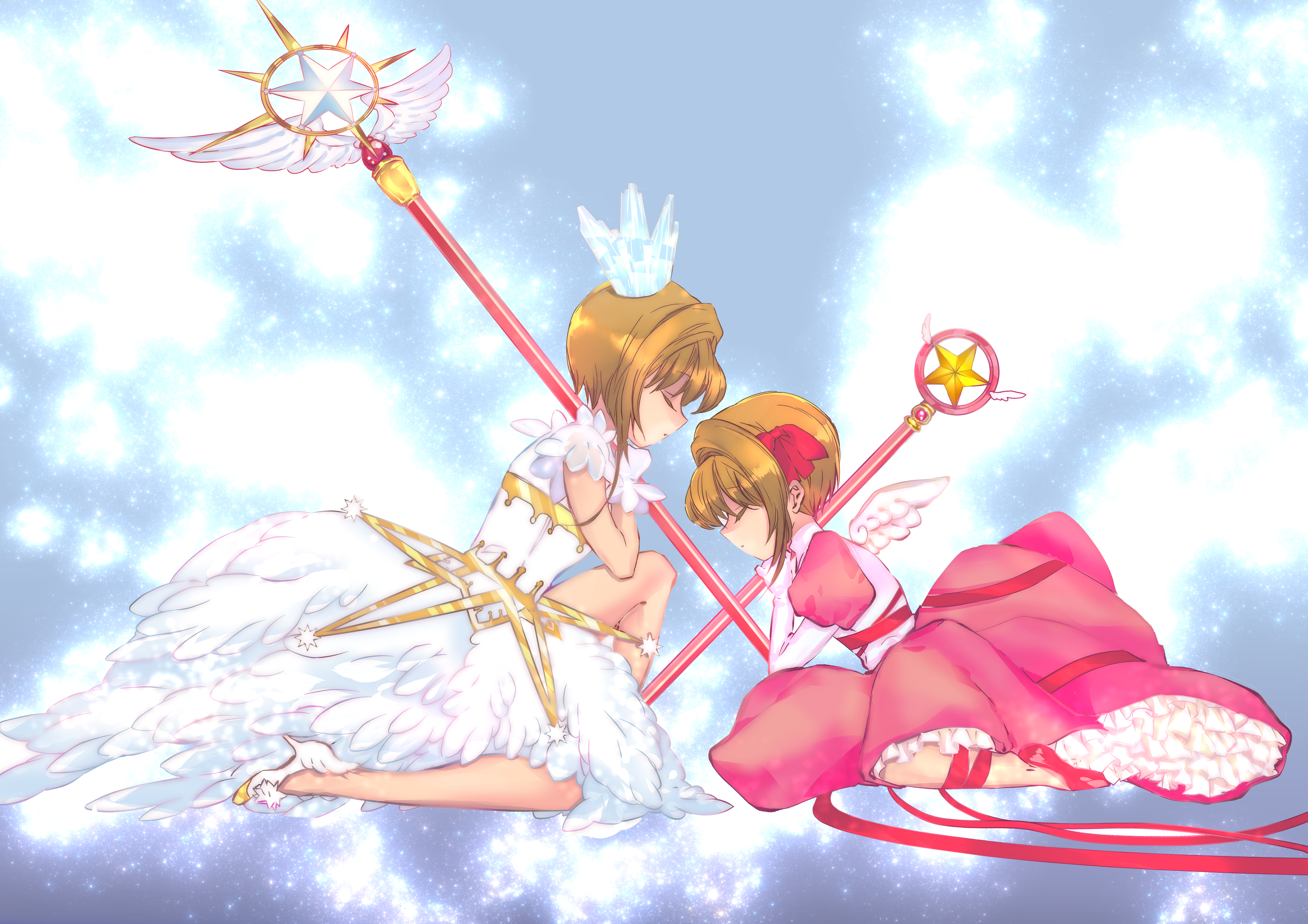 Sakura Kinomoto from Cardcaptor Sakura 4K HD Wallpaper