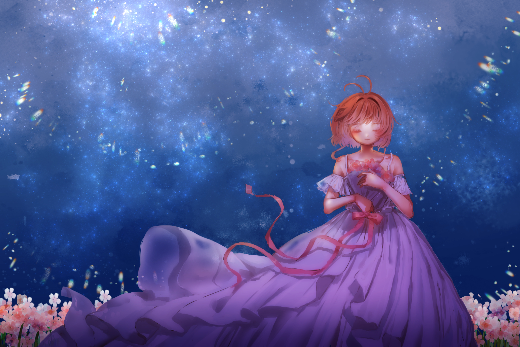 Sakura Kinomoto from Cardcaptor Sakura HD Wallpaper