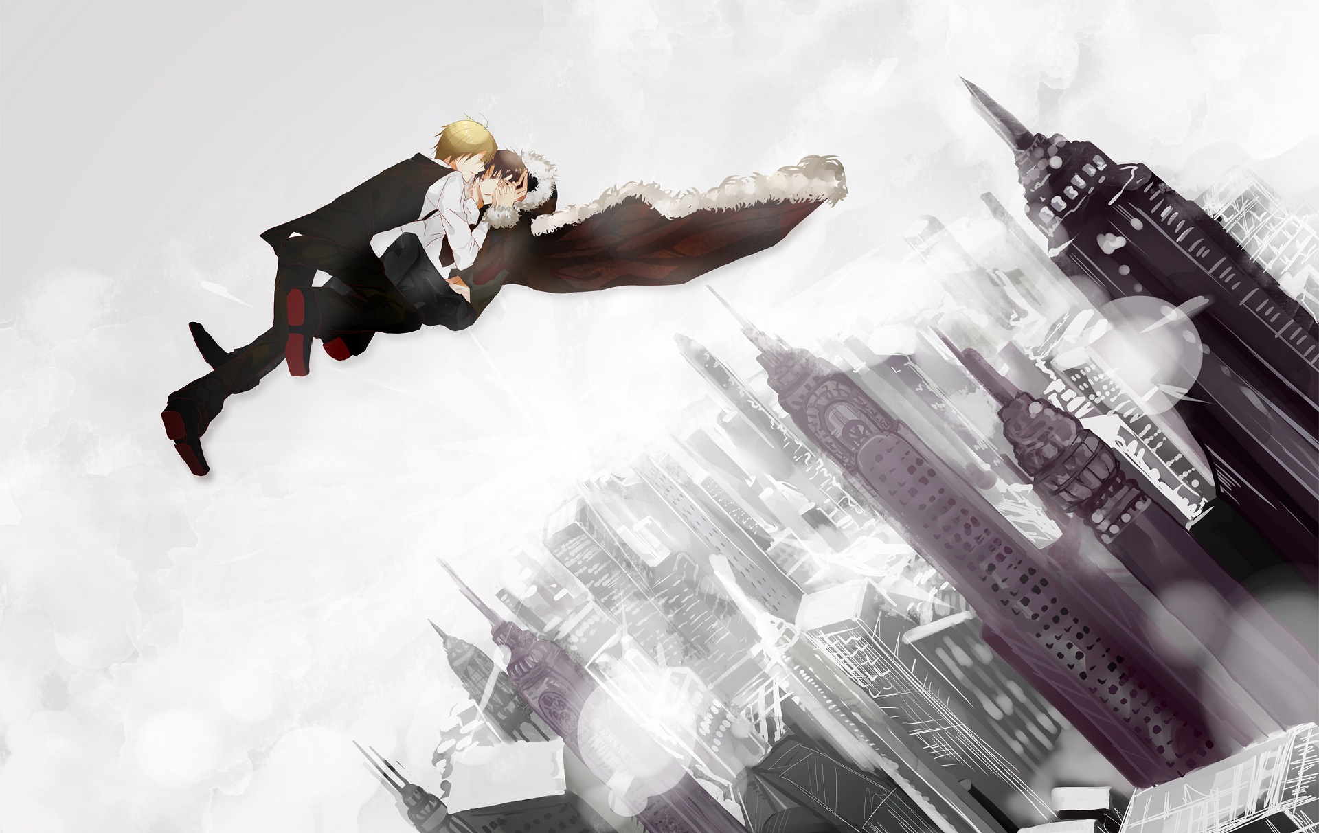 Shizuo Heiwajima and Izaya Orihara from Durarara!! HD Wallpaper