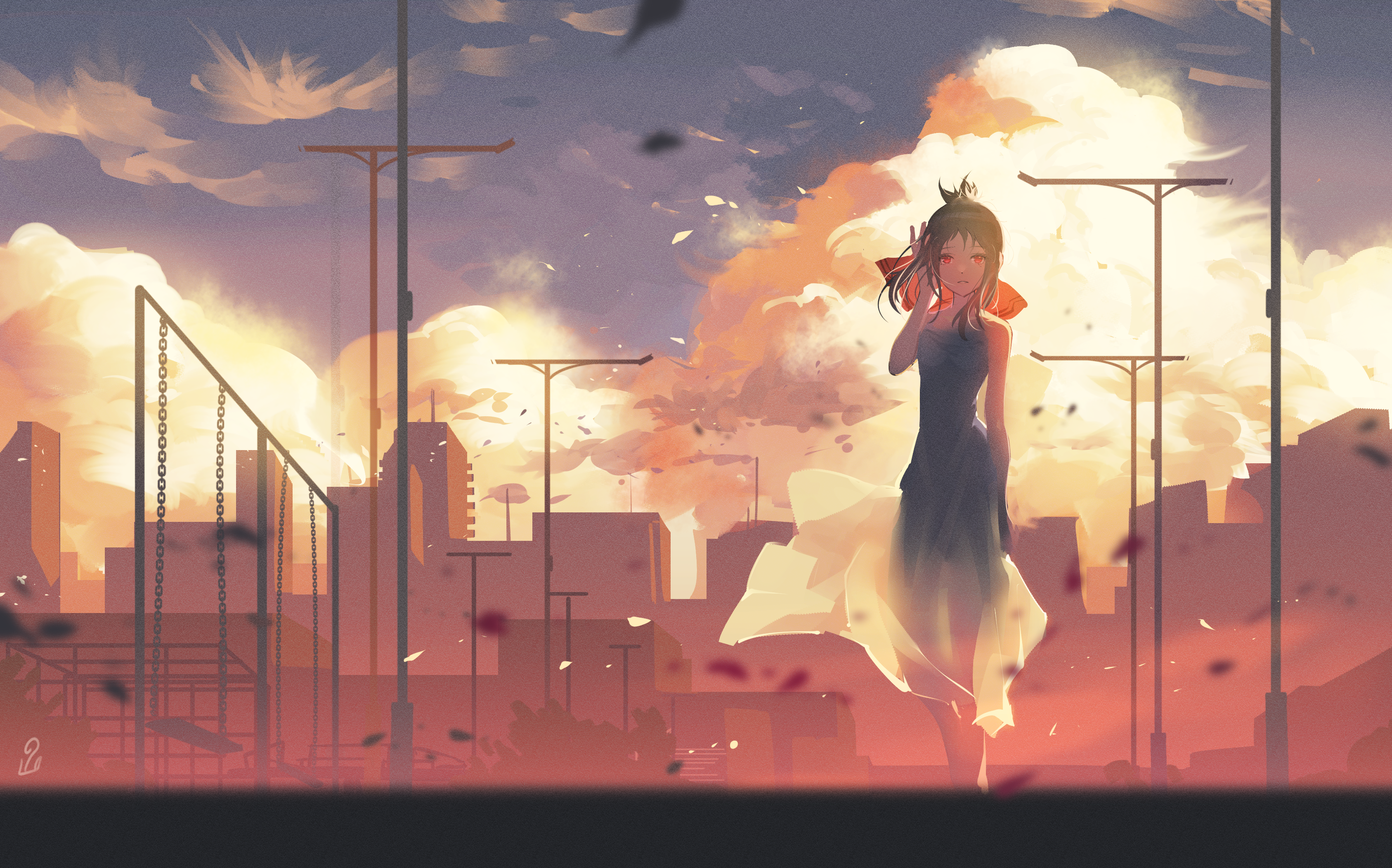 Kaguya Shinomiya from Kaguya-sama: Love Is War HD Wallpaper