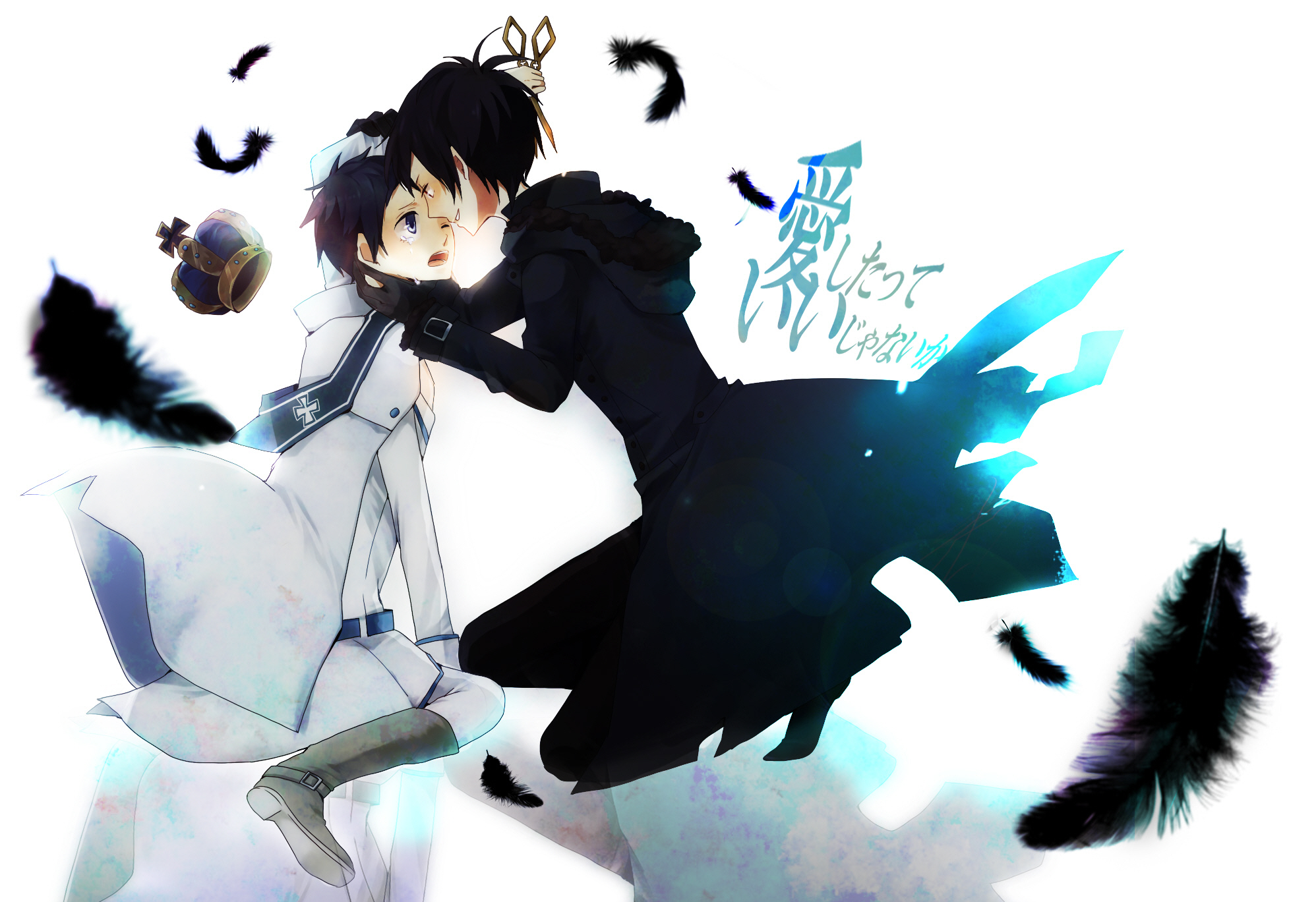 Izaya Orihara and Mikado Ryūgamine from Durarara!! HD Wallpaper