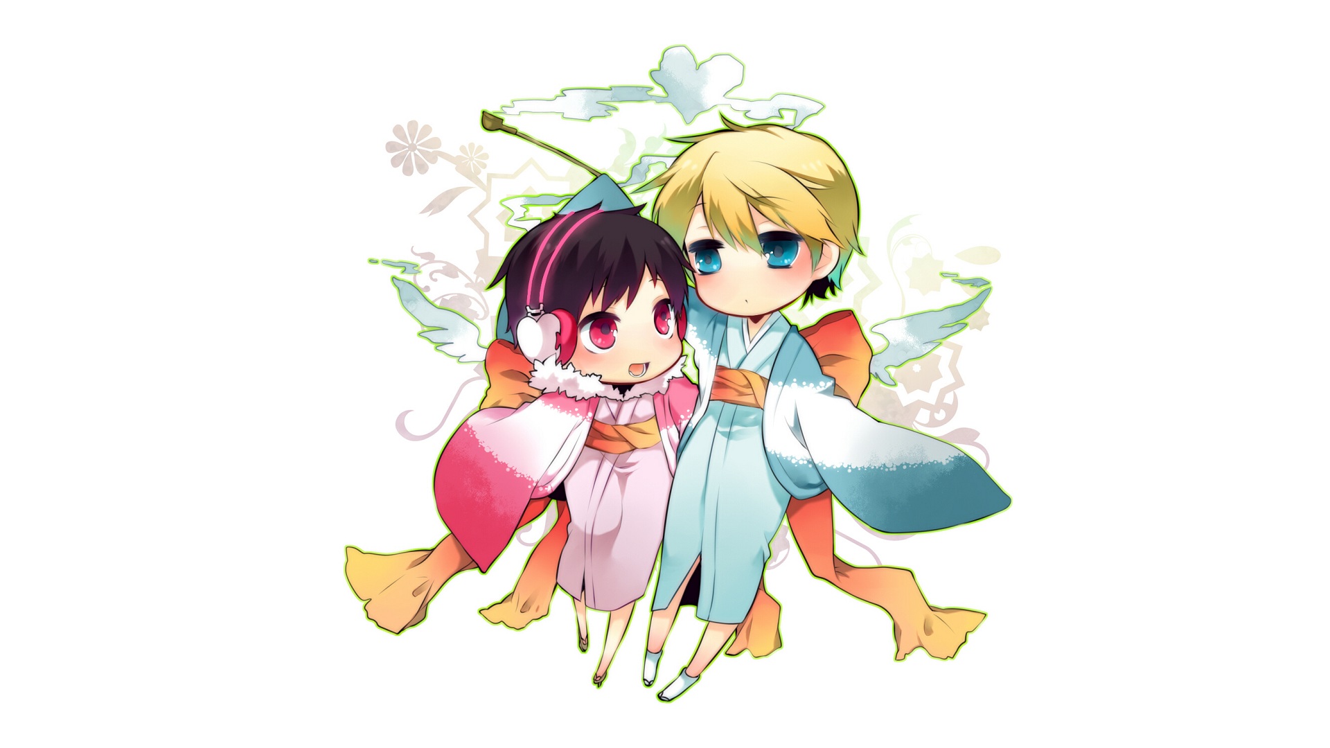 Izaya Orihara and Shizuo Heiwajima from Durarara!! HD Wallpaper