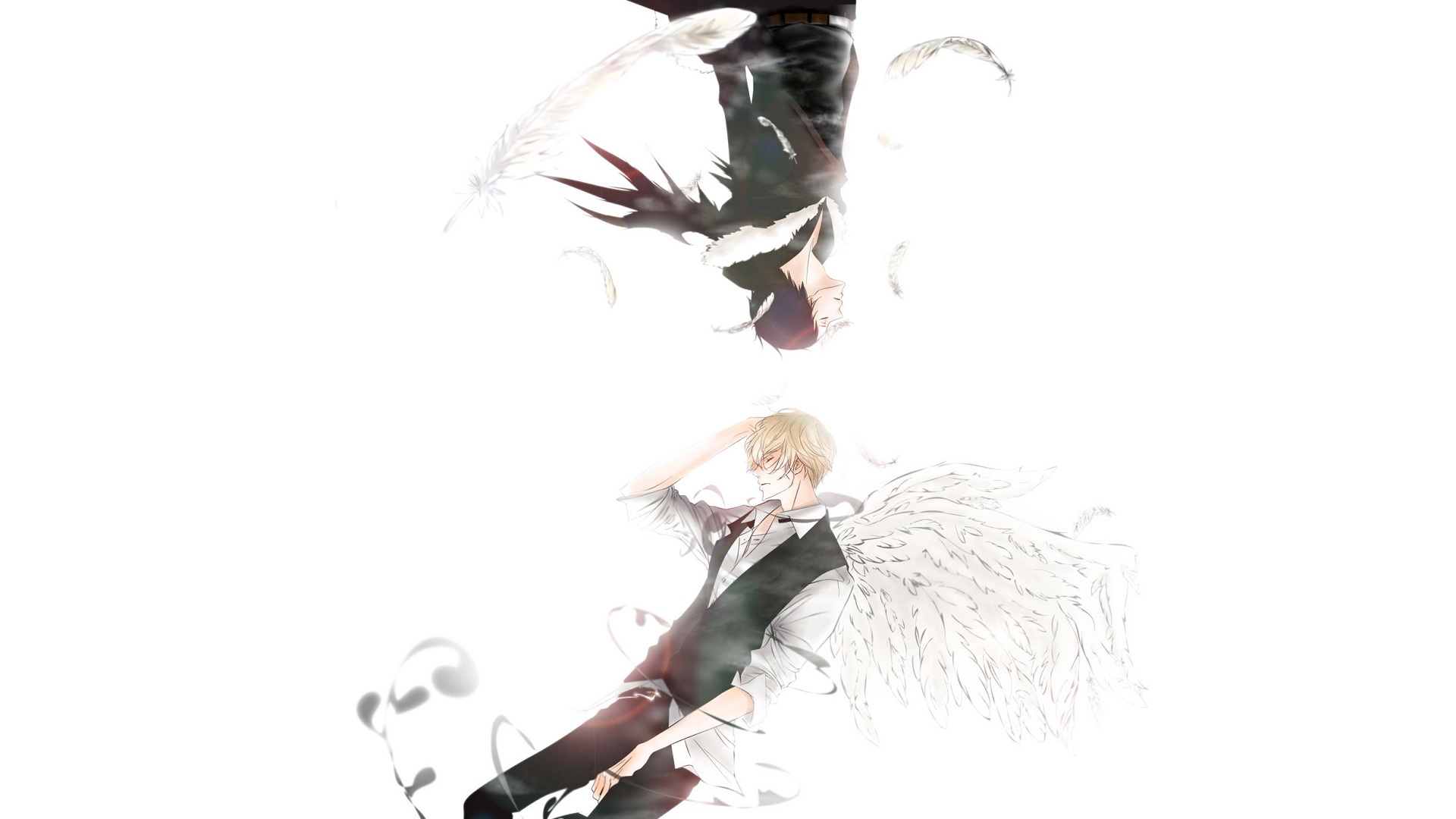 Izaya Orihara and Shizuo Heiwajima from Durarara!! HD Wallpaper