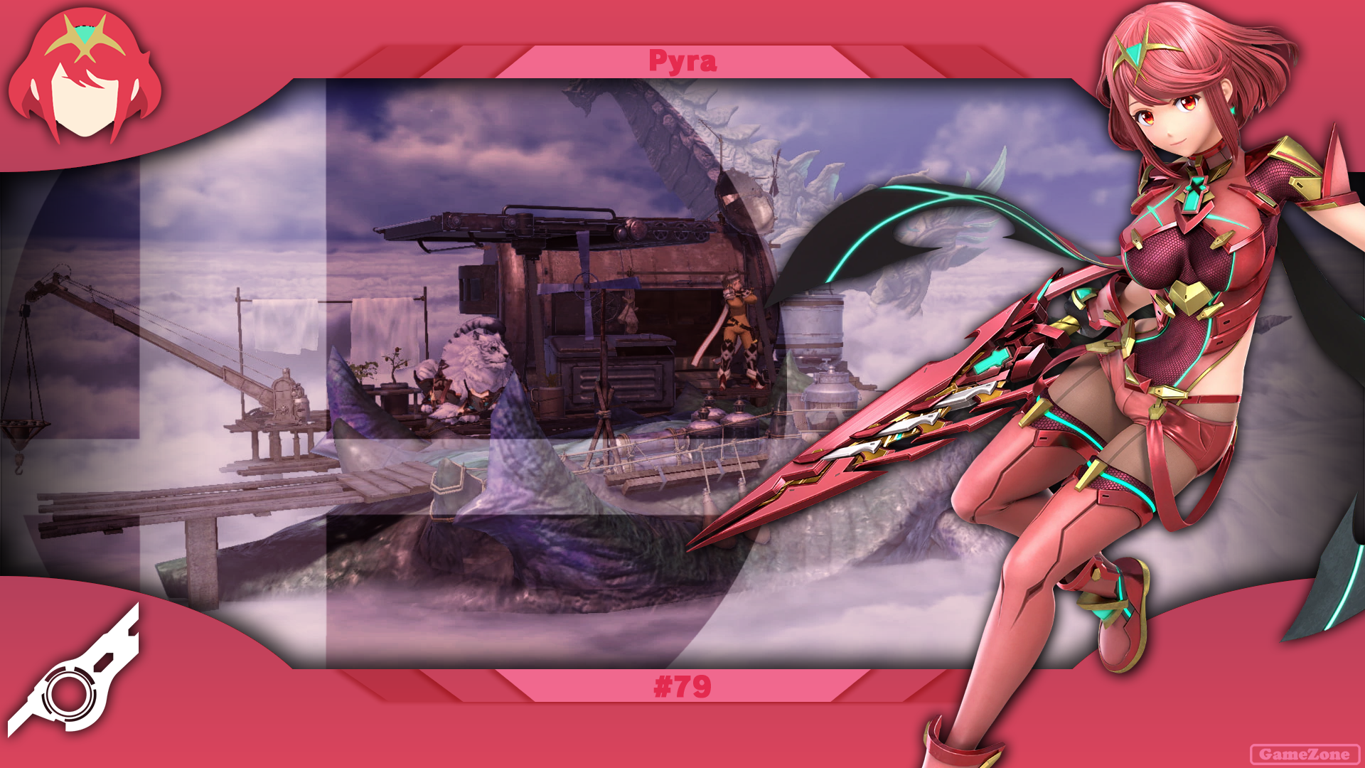 Pyra from Xenoblade in Super Smash Bros. Ultimate HD Wallpaper