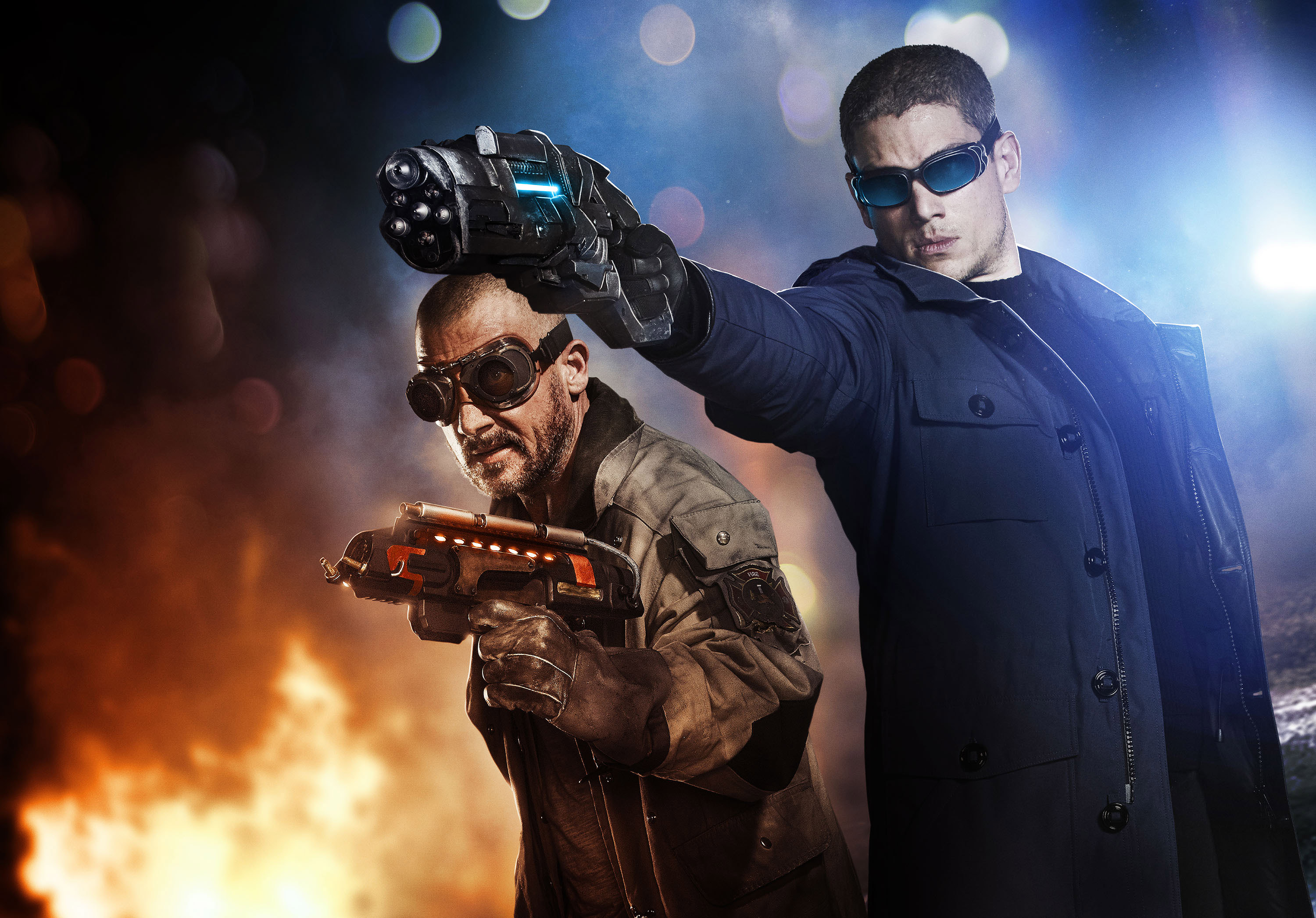 Captain Cold and Heat Wave from The Flash HD Wallpaper