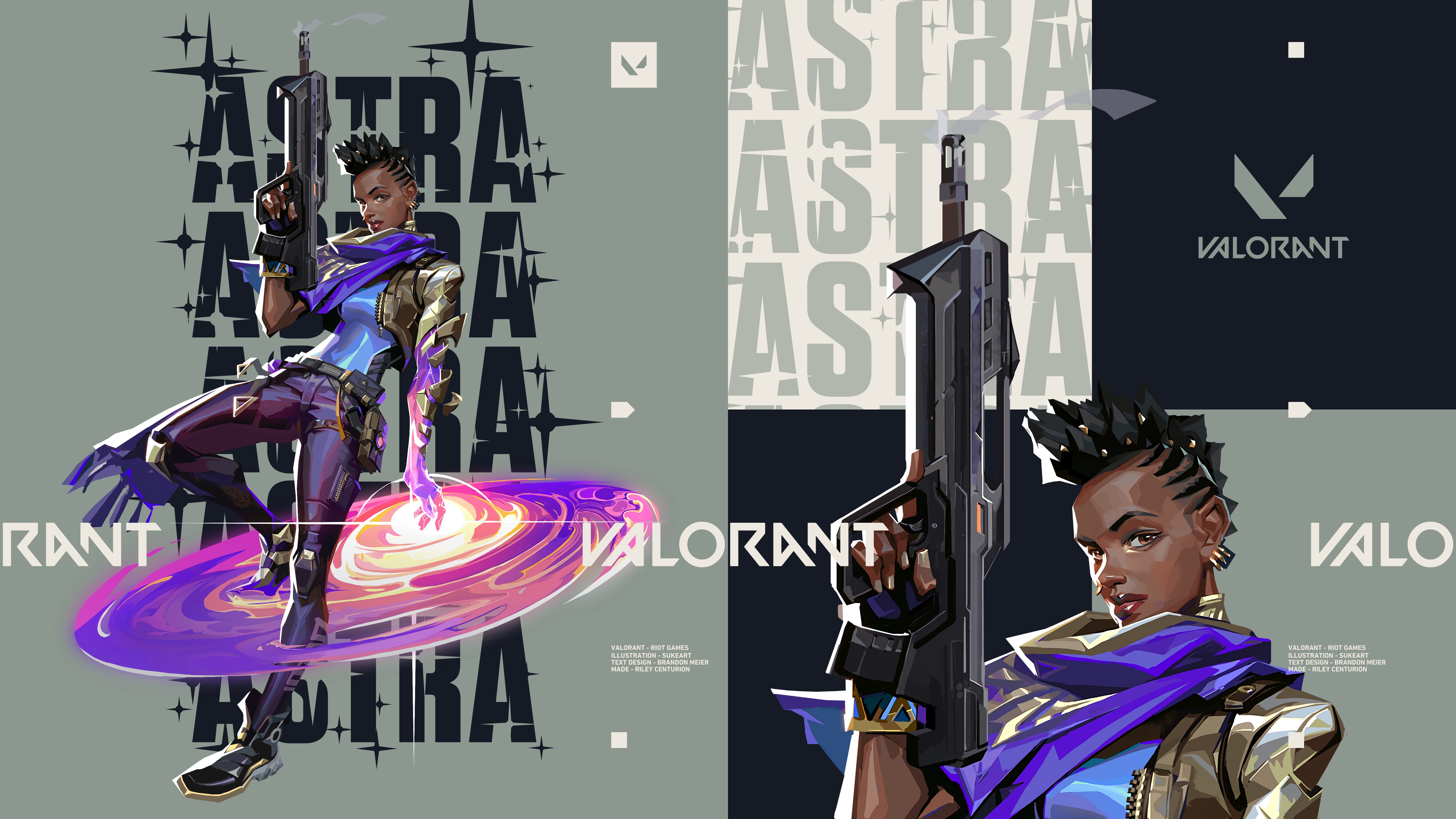 Astra from Valorant HD Wallpaper