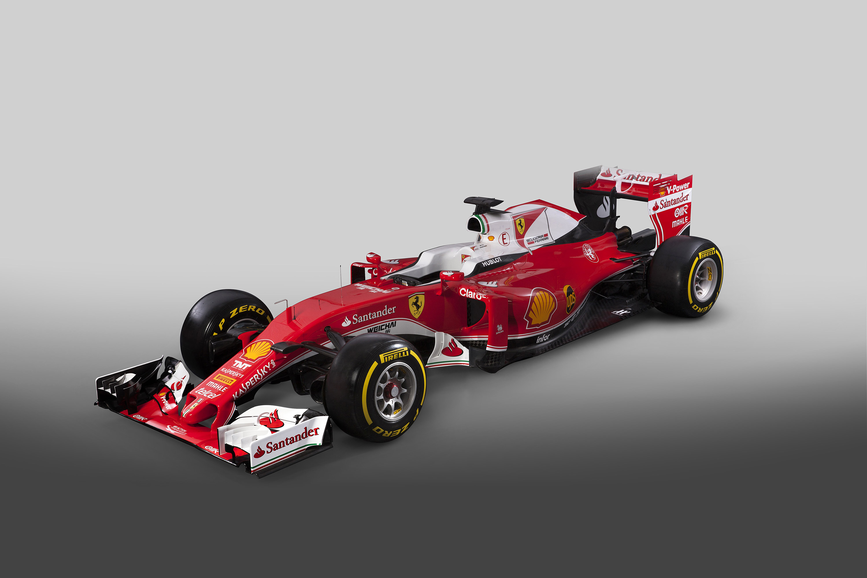 Ferrari SF16-H Formula 1 car HD Wallpaper