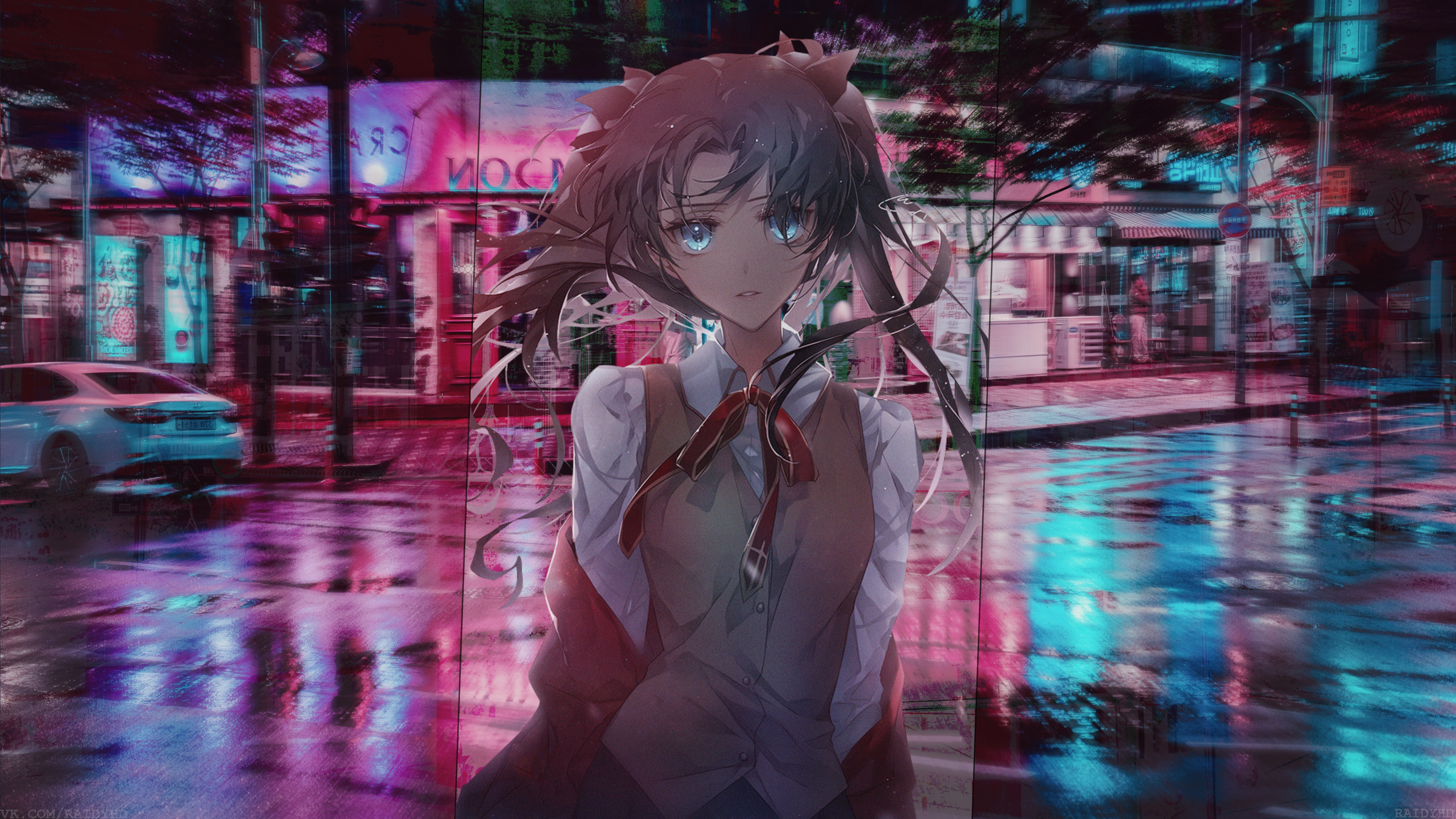 Rin Tohsaka 4K HD Wallpaper