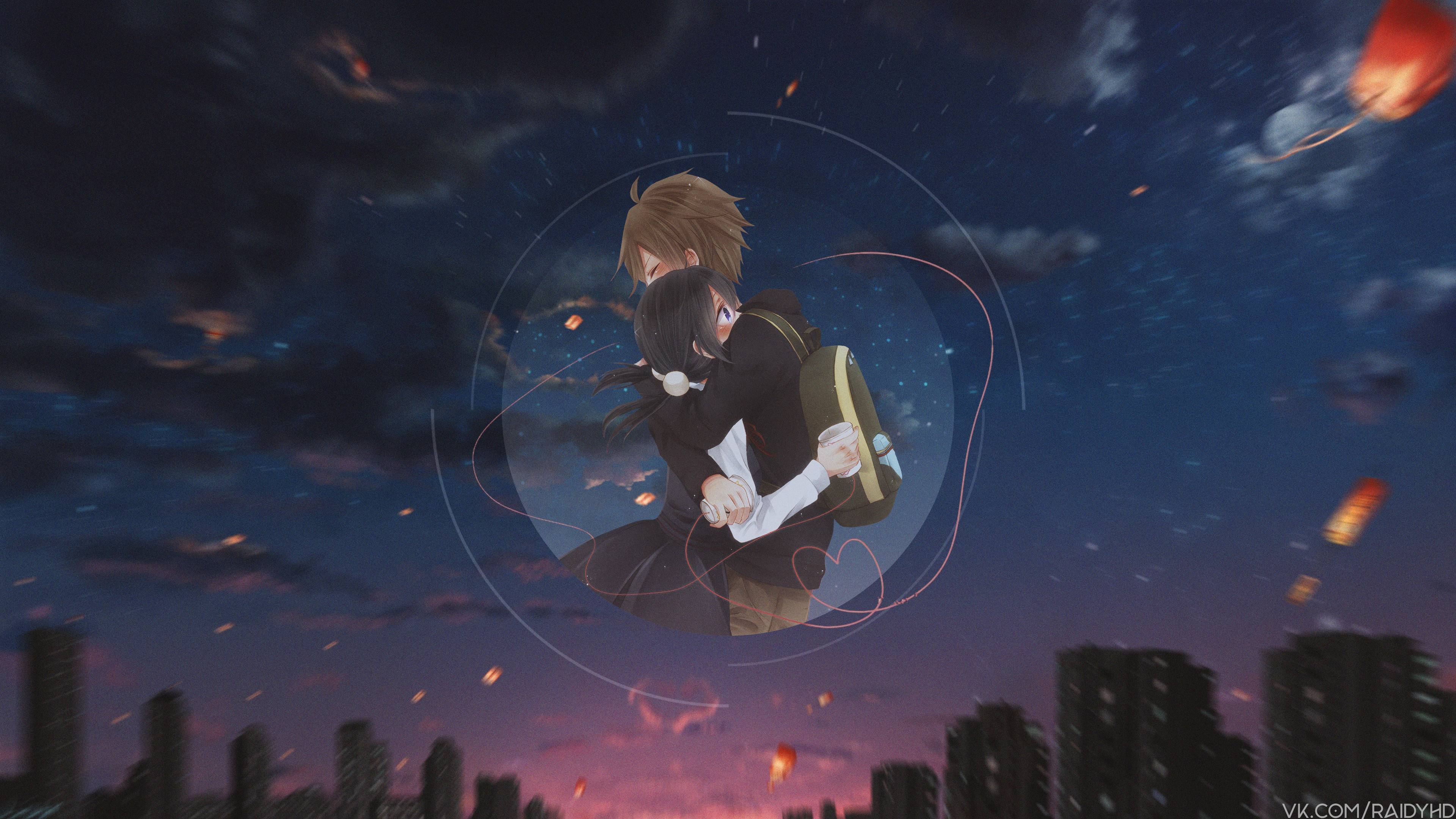 Tamako Market 4K: Tamako Kitashirakawa and Mochizo Oji HD Wallpaper
