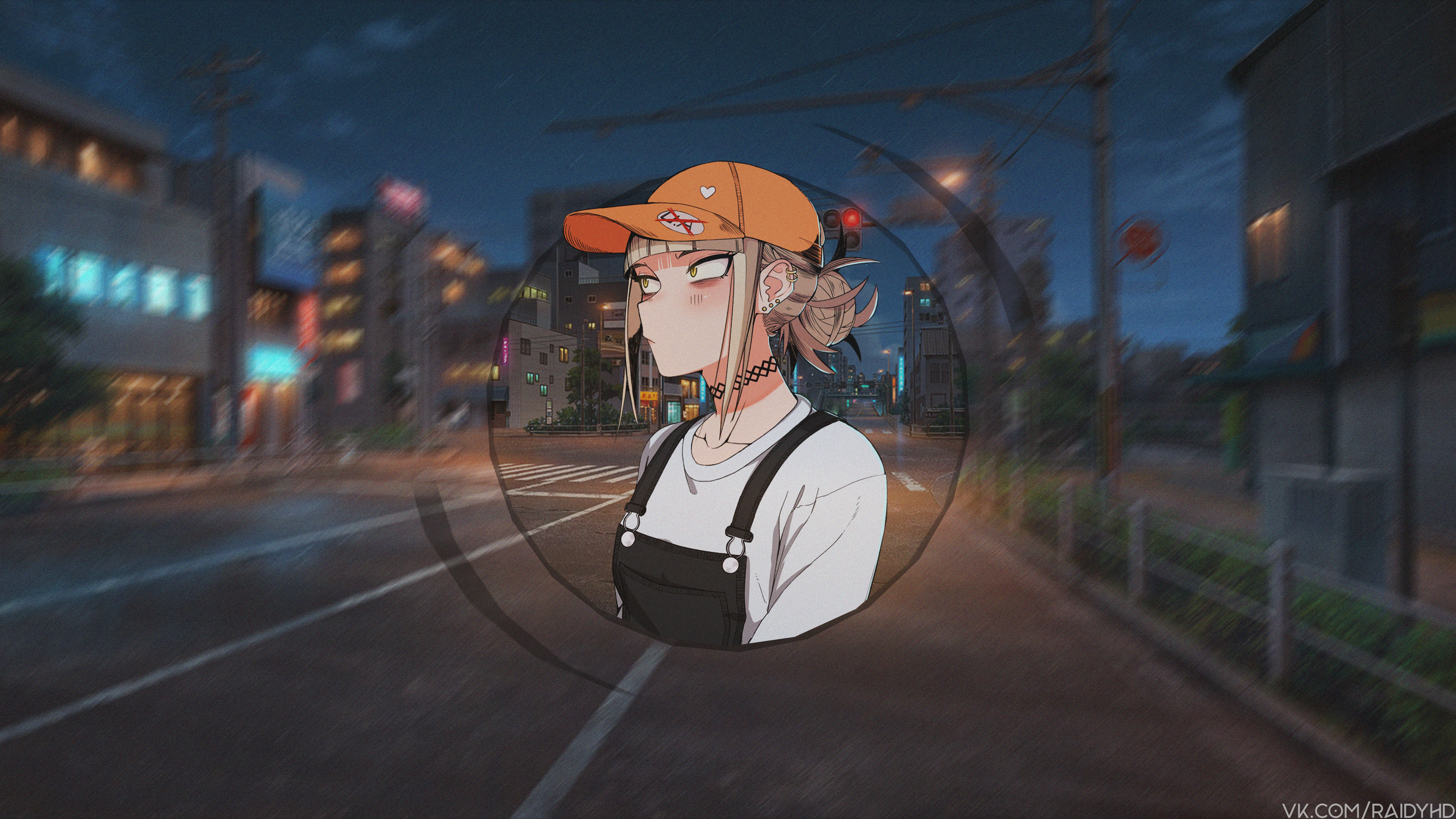 Himiko Toga at Night in 4K HD Wallpaper