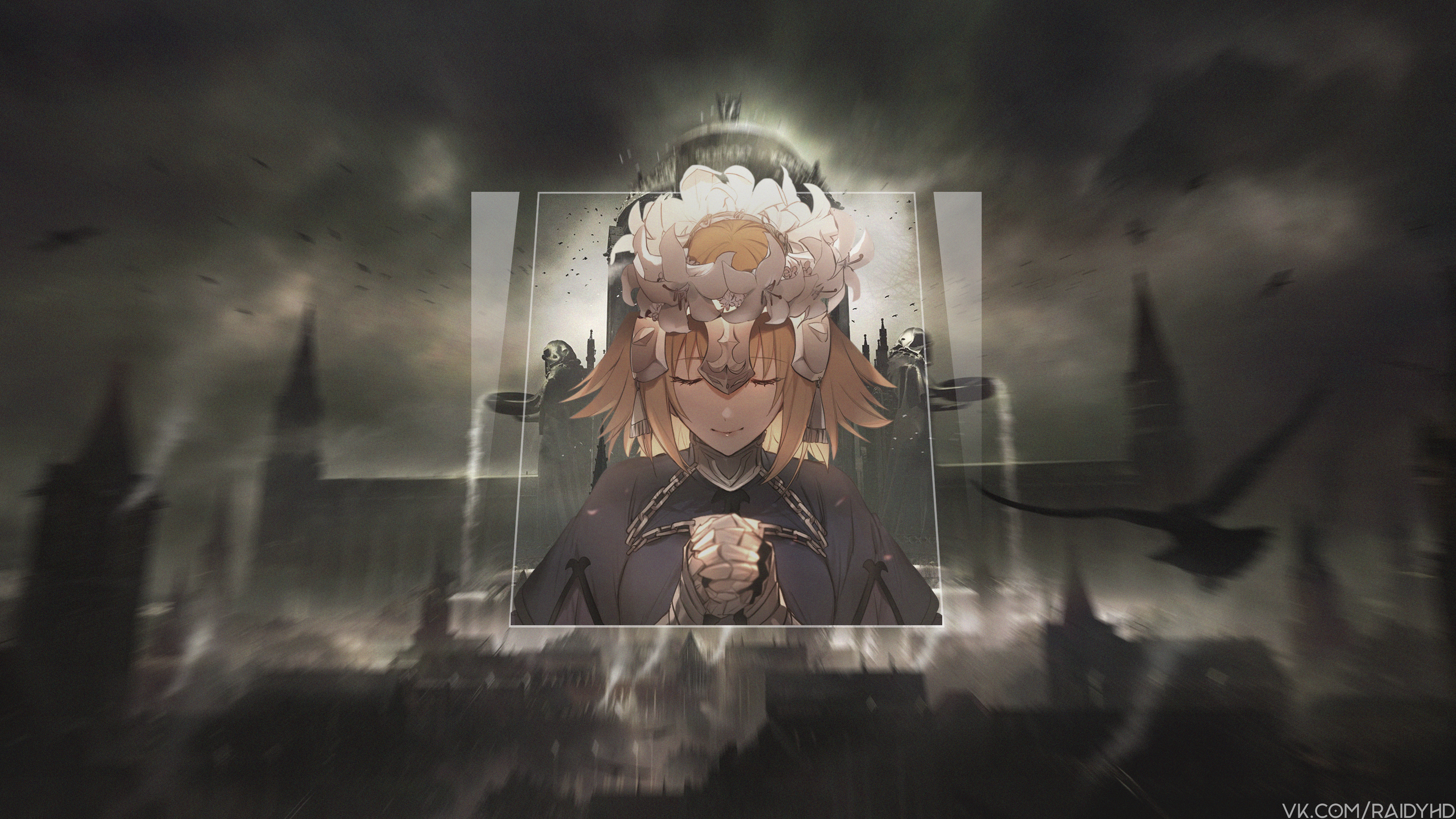 Jeanne d'Arc from Fate/Apocrypha 4K HD Wallpaper