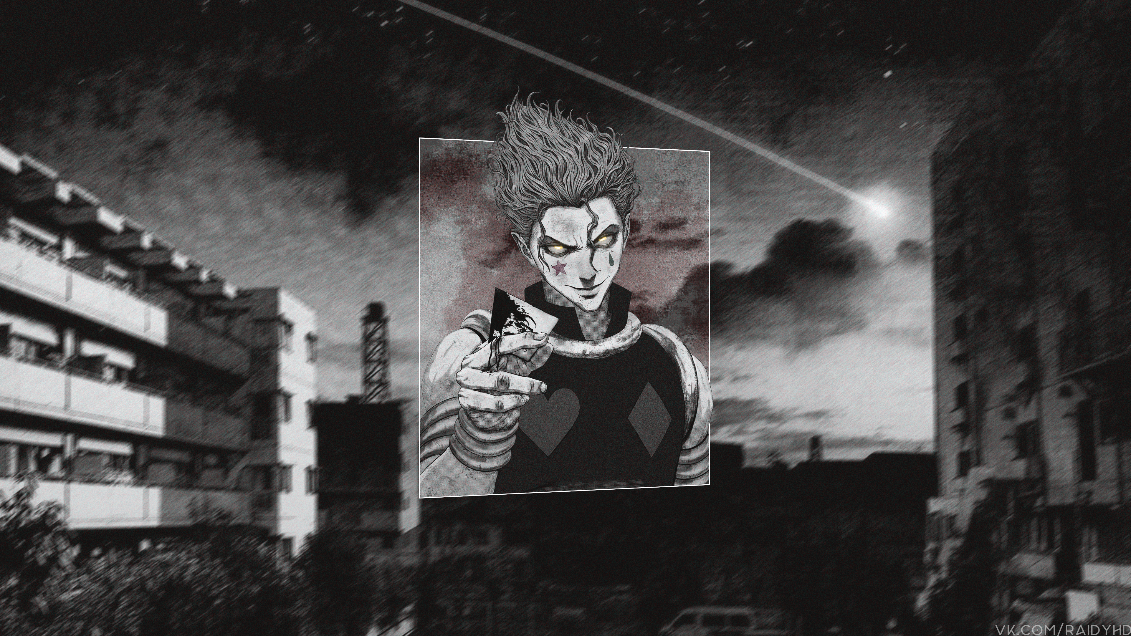 Hisoka from Hunter x Hunter 4K HD Wallpaper