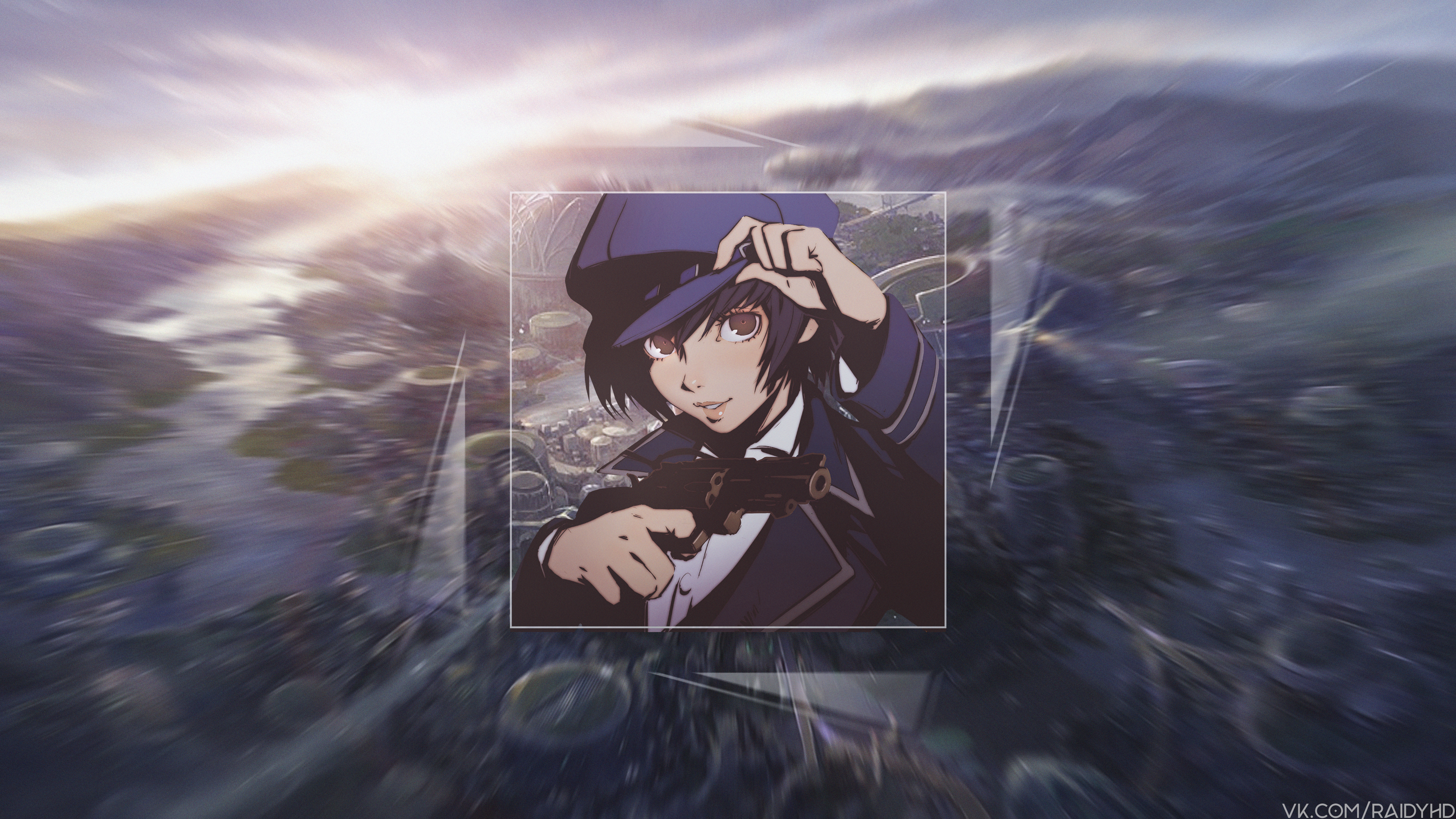 Naoto Shirogane from Persona 4K HD Wallpaper
