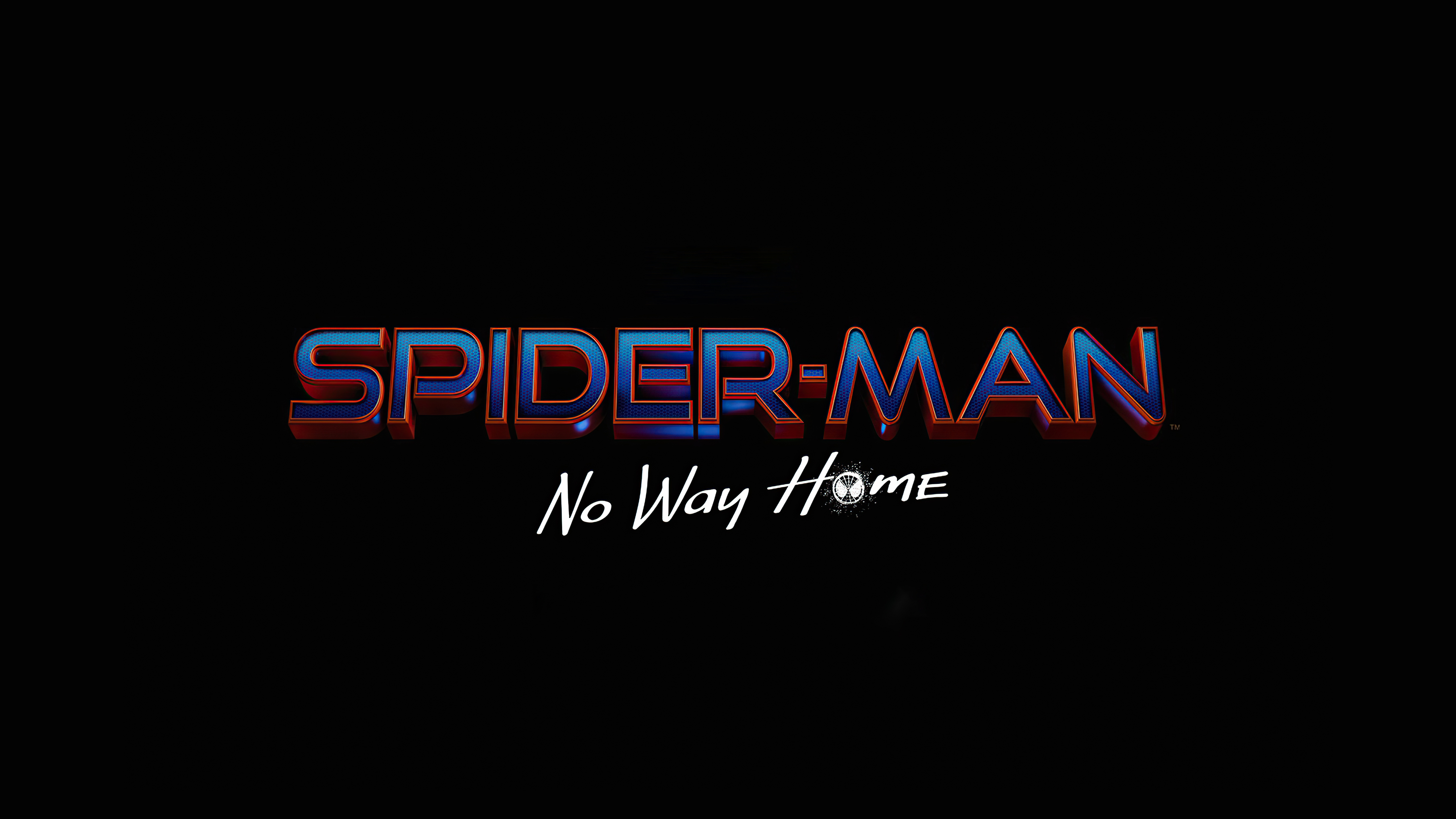 Spider-Man: No Way Home 4K Logo HD Wallpaper