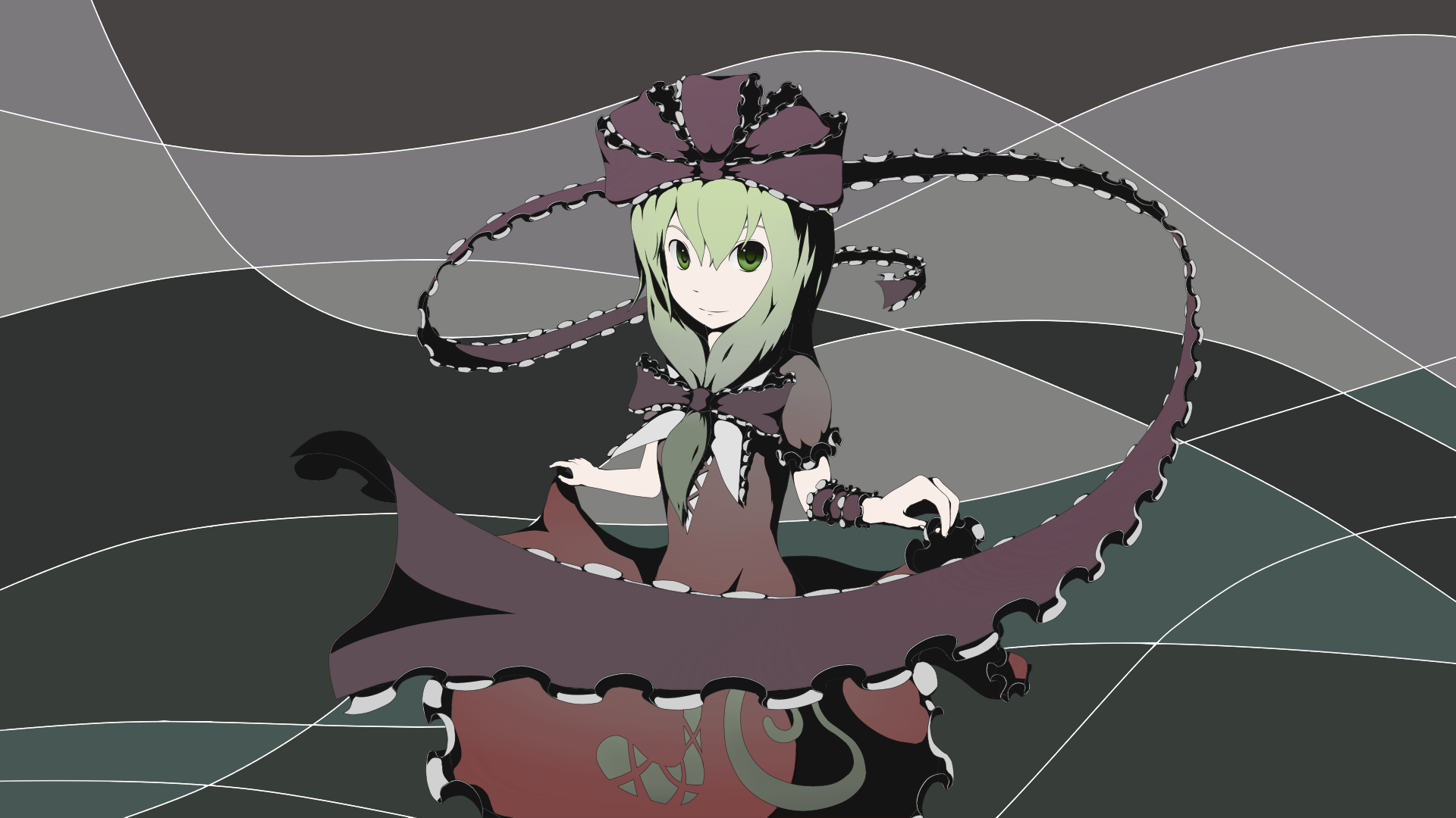Hina Kagiyama from Touhou HD Wallpaper