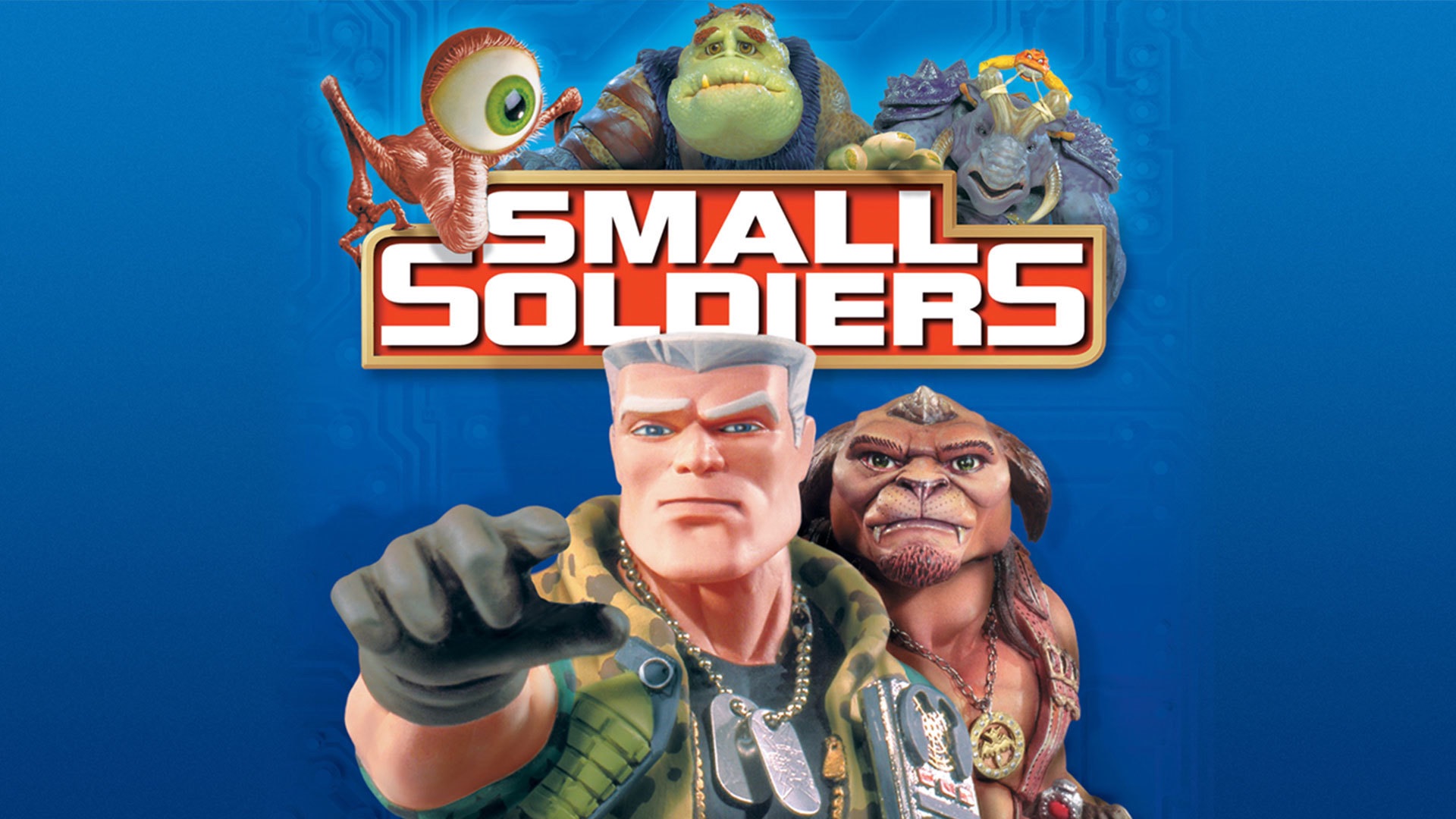 Small Soldiers movie poster with characters HD Wallpaper