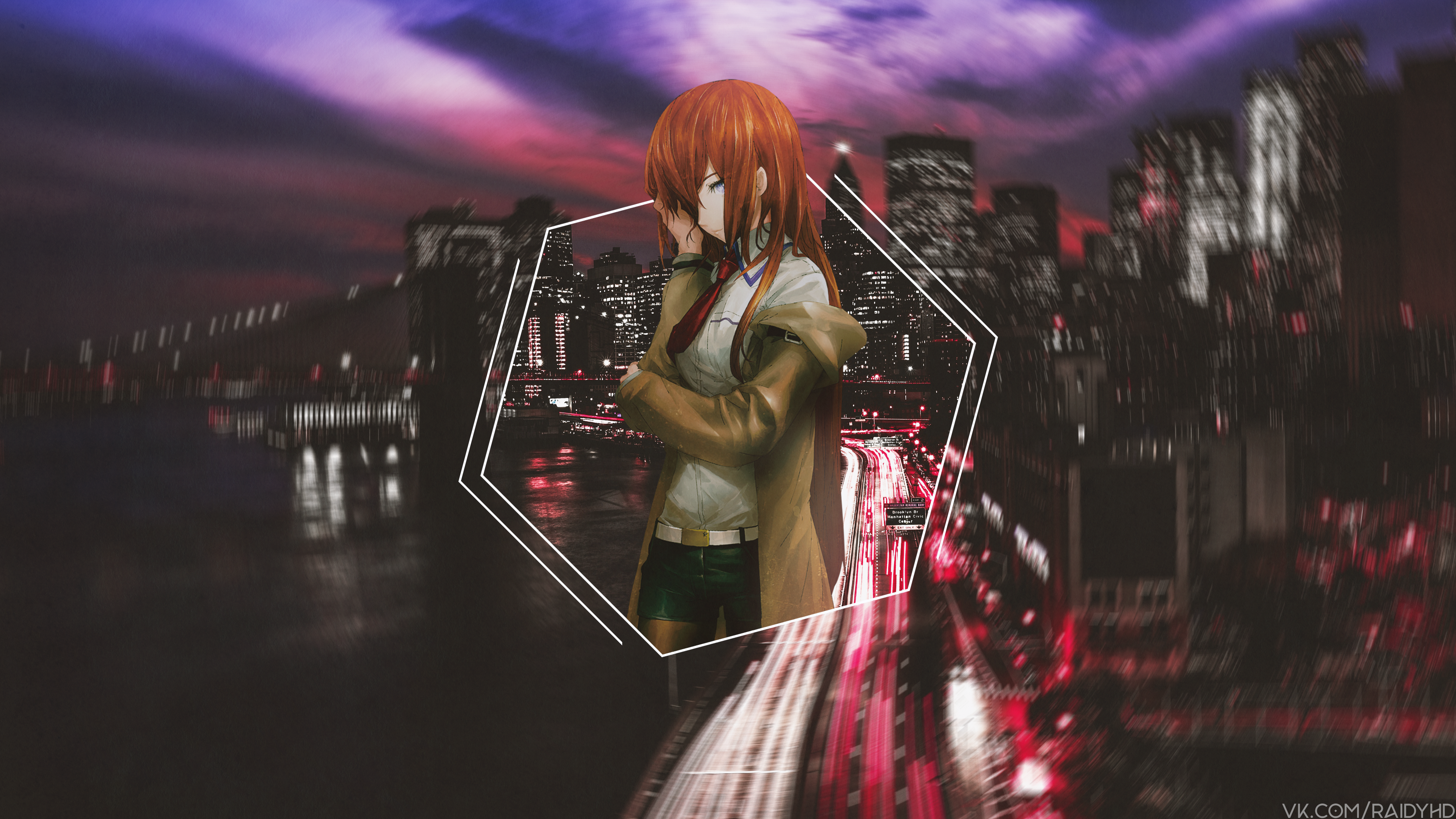 Kurisu Makise from Steins;Gate 4K HD Wallpaper