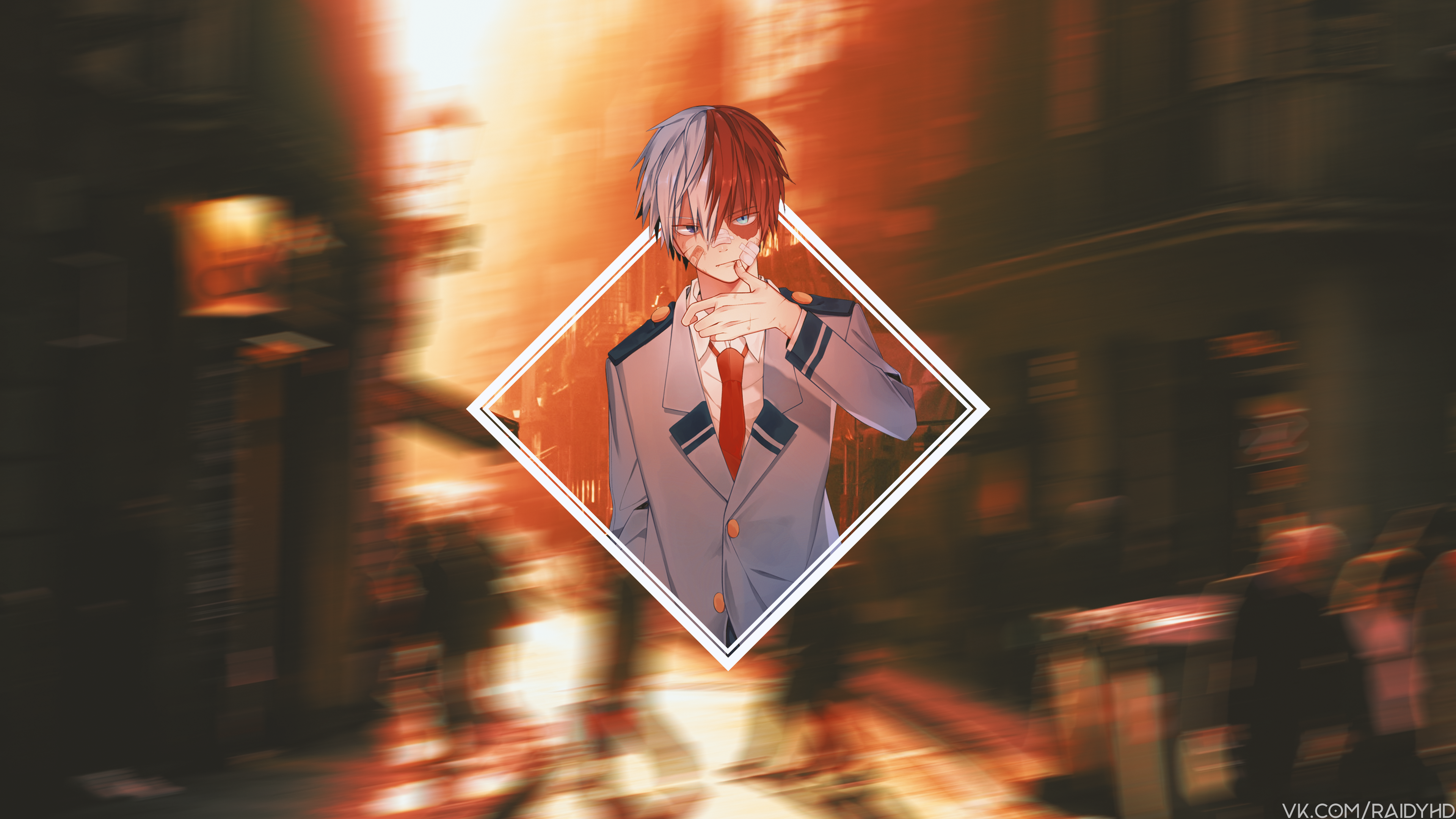Shoto Todoroki from My Hero Academia 4K HD Wallpaper
