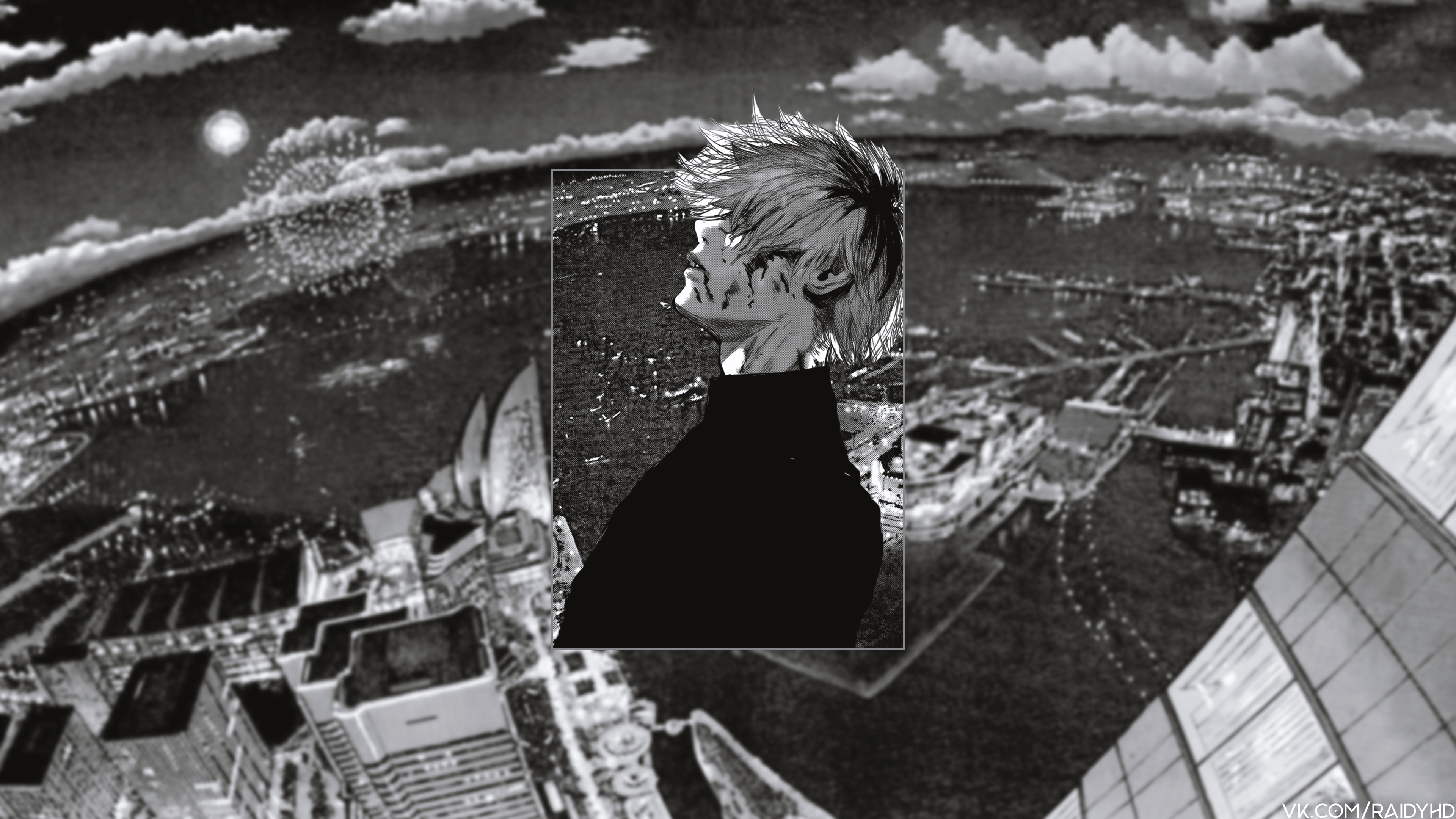 Ken Kaneki from Tokyo Ghoul:re 4K HD Wallpaper