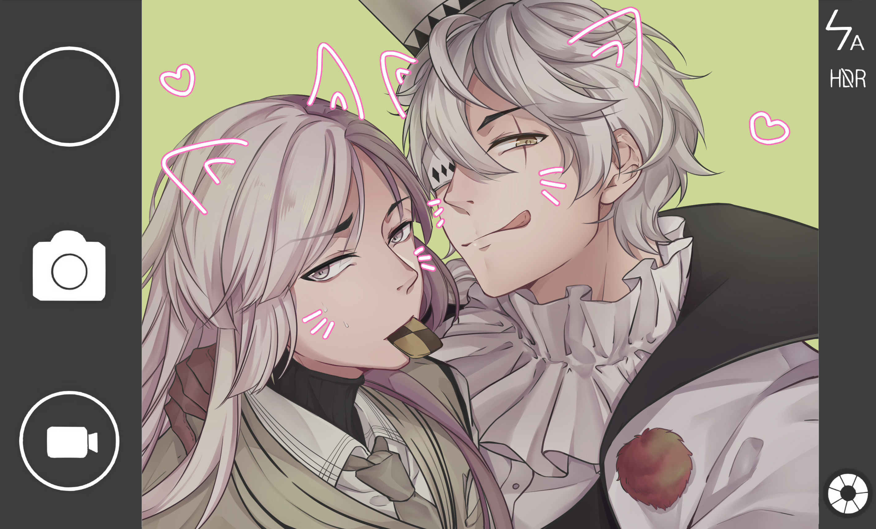 Bungou Stray Dogs characters with cat ears HD Wallpaper