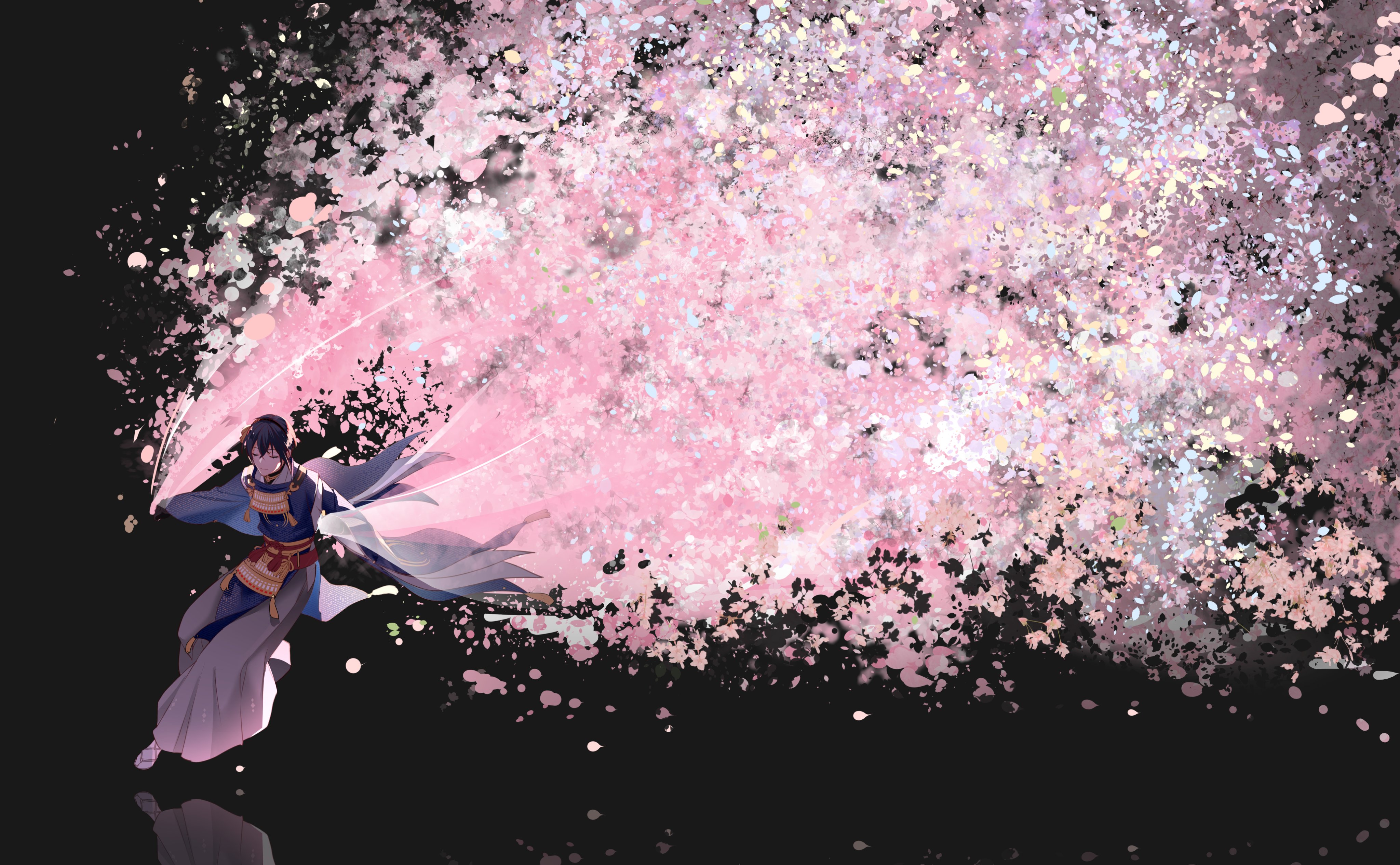 Mikazuki Munechika from Touken Ranbu 4K HD Wallpaper
