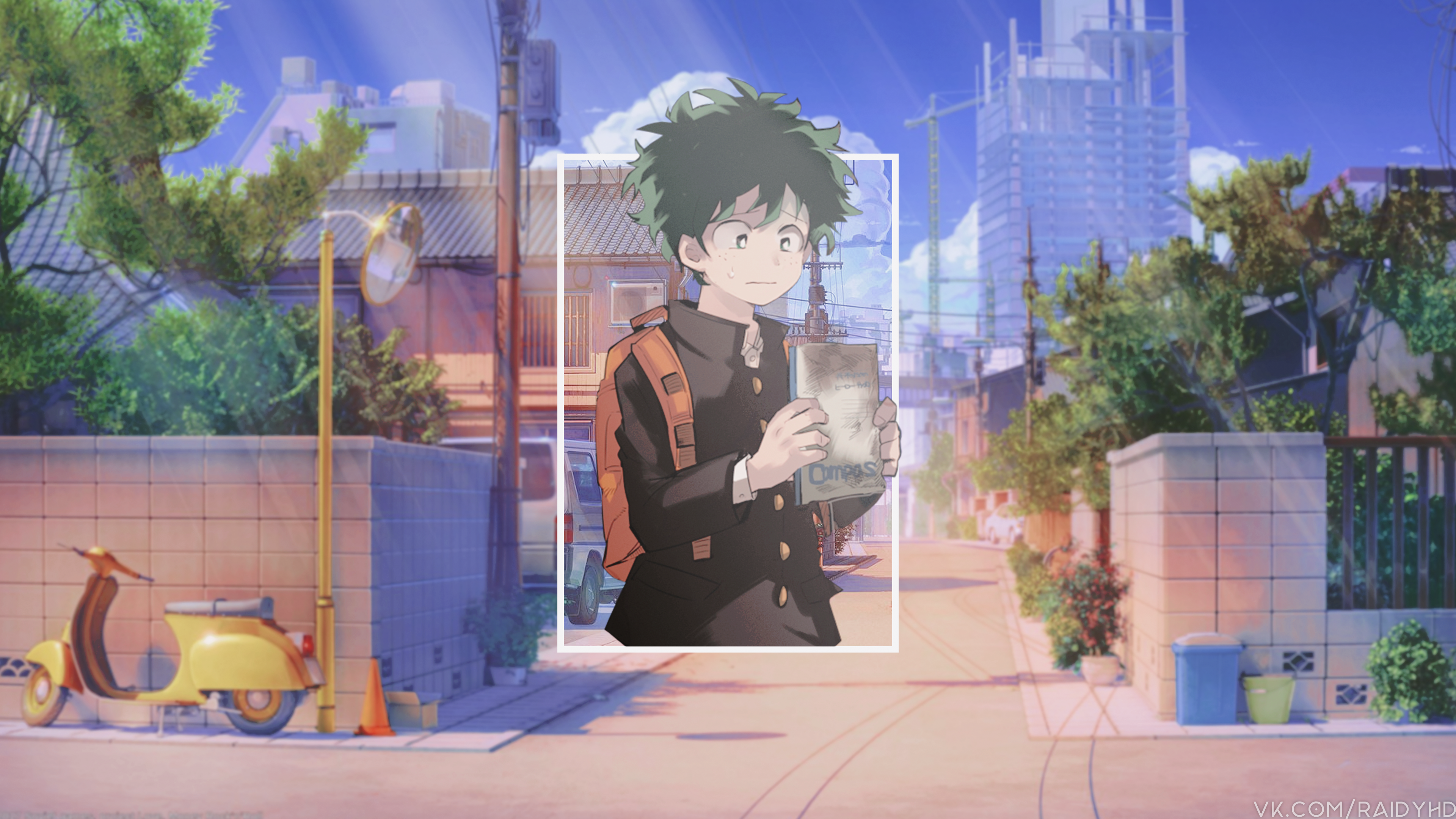 Izuku Midoriya from My Hero Academia 4K HD Wallpaper