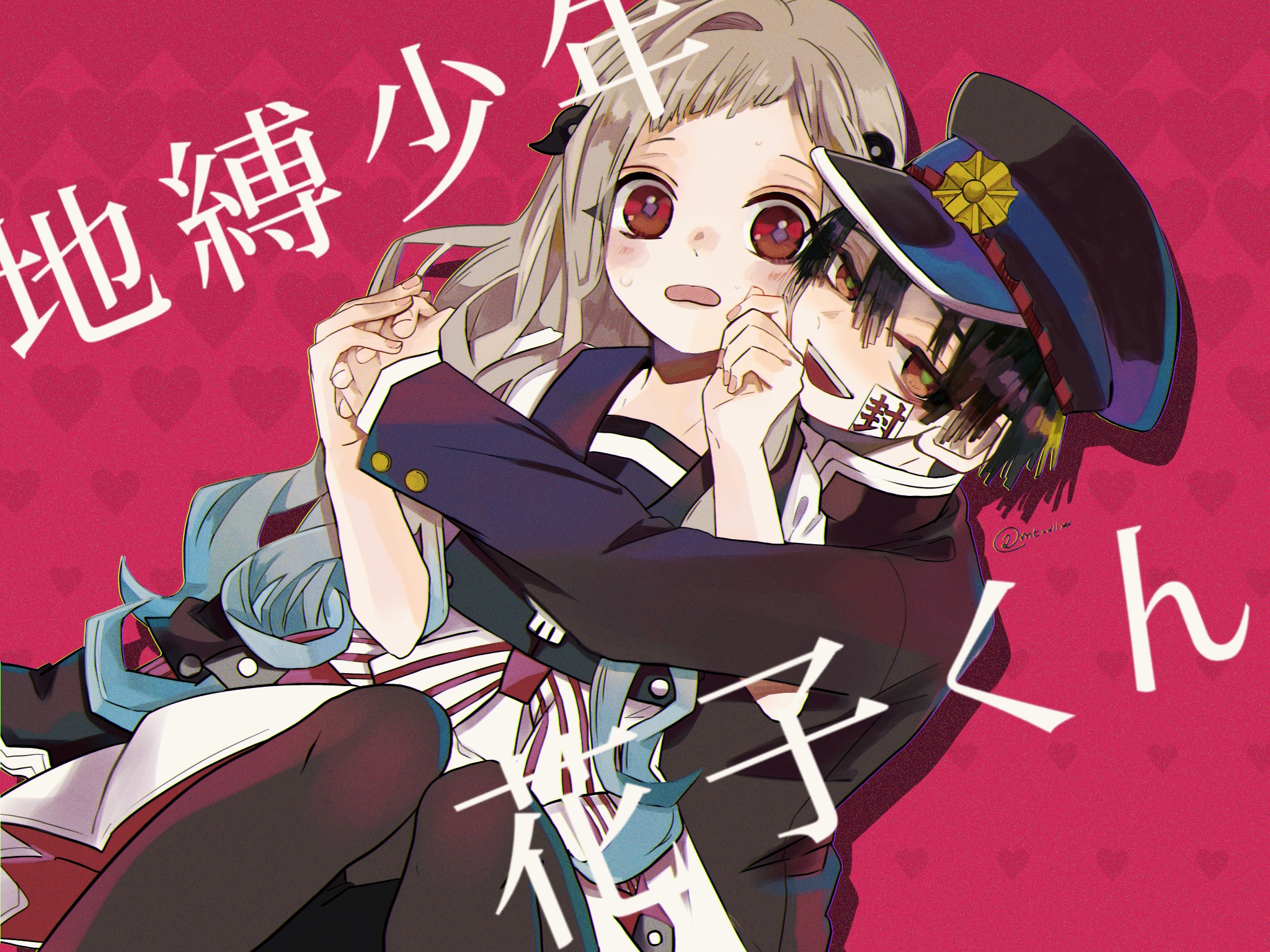 Hanako-kun and Yashiro Nene from Jibaku Shounen Hanako-kun HD Wallpaper
