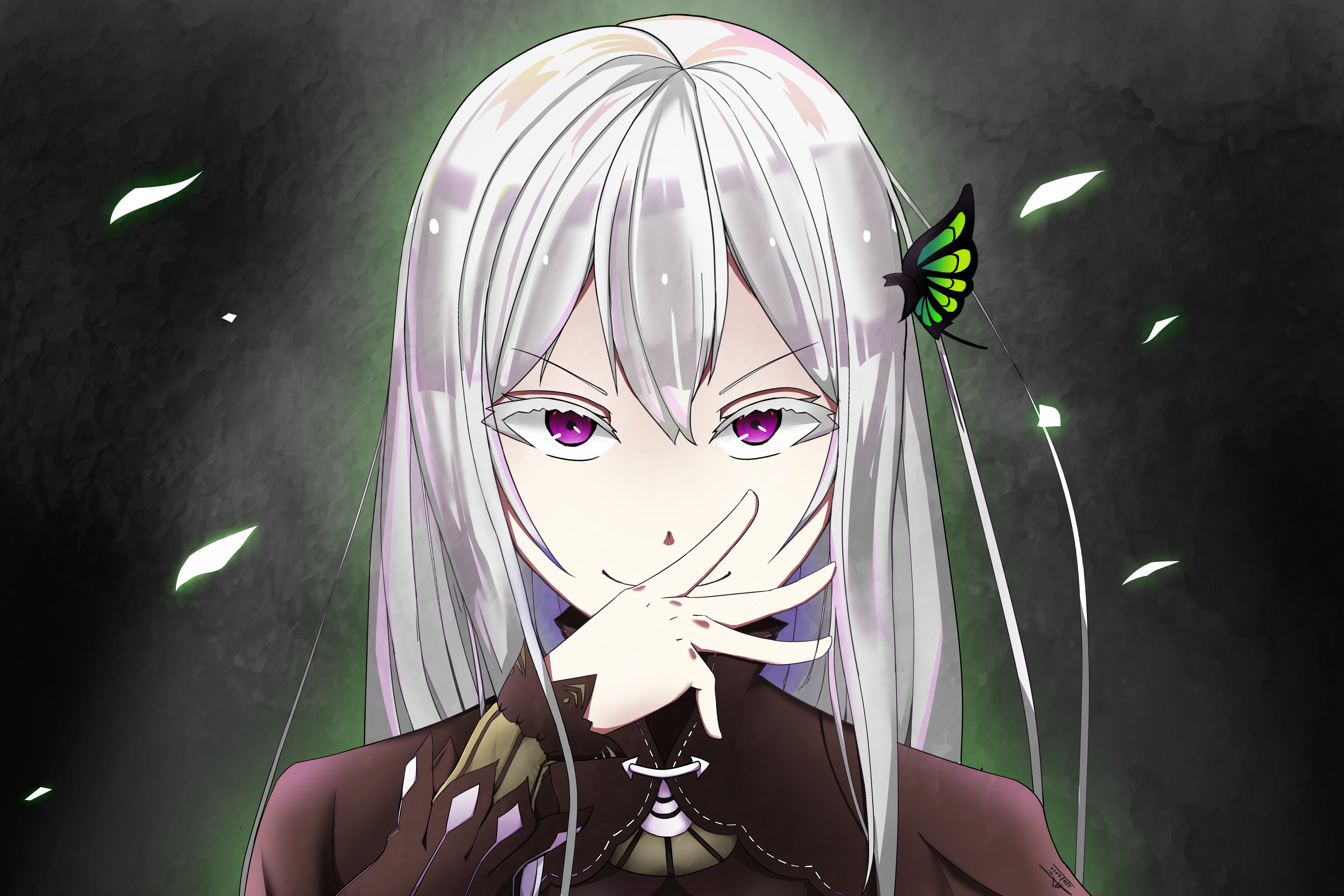 Echidna from Re:ZERO 4K HD Wallpaper
