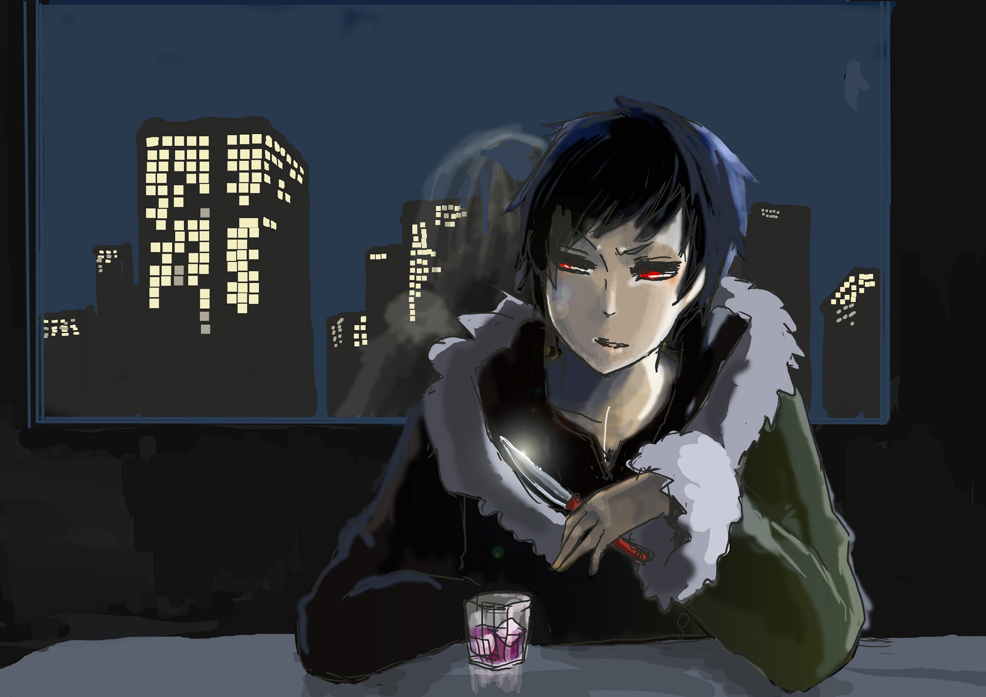 Izaya Orihara from Durarara!! HD Wallpaper