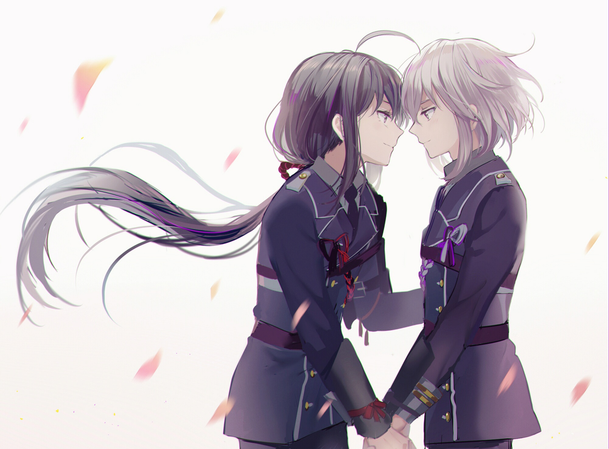 Honebami Toushirou and Namazuo Touken Ranbu HD Wallpaper
