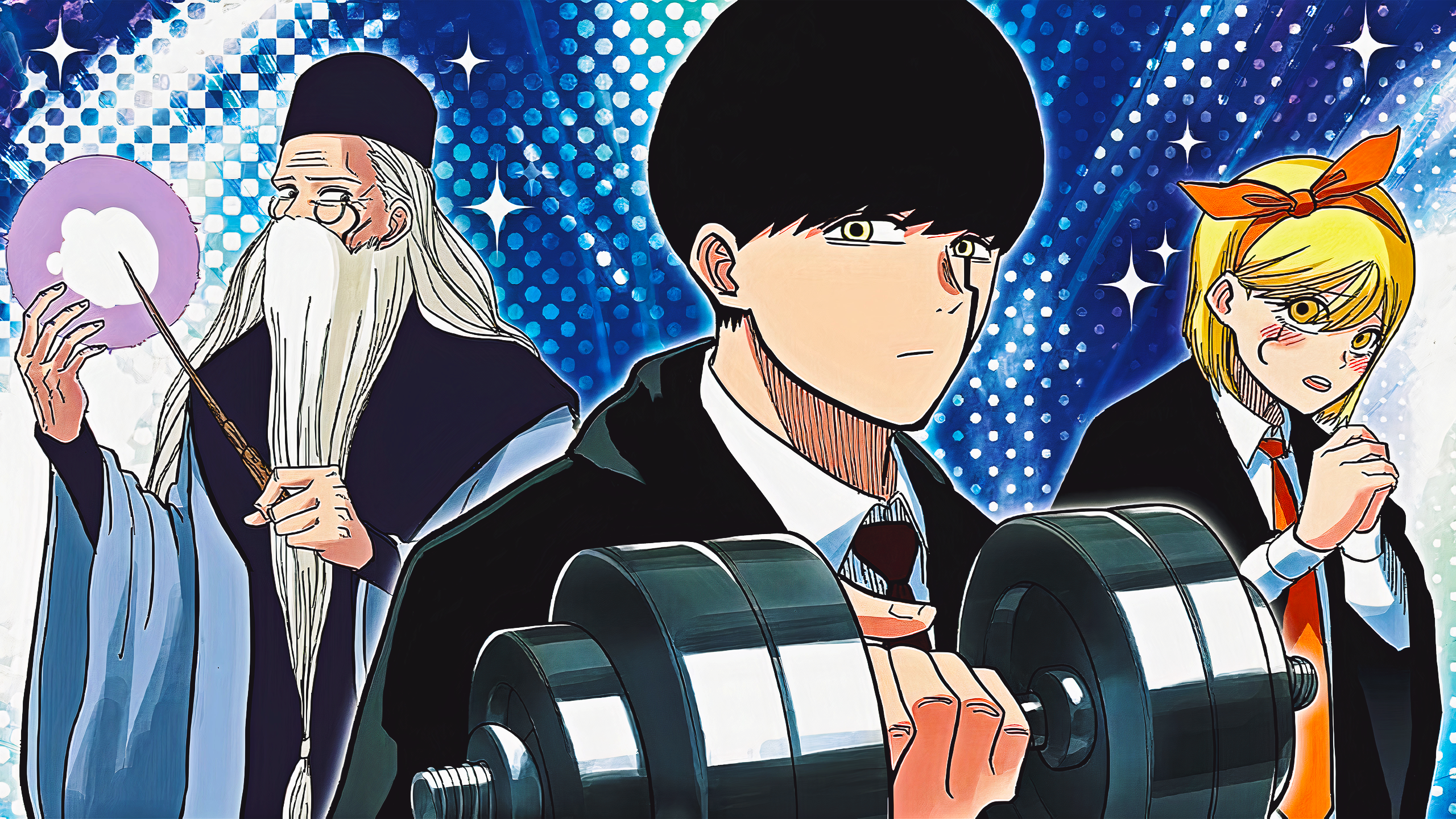 Mashle: Magic And Muscles characters HD Wallpaper