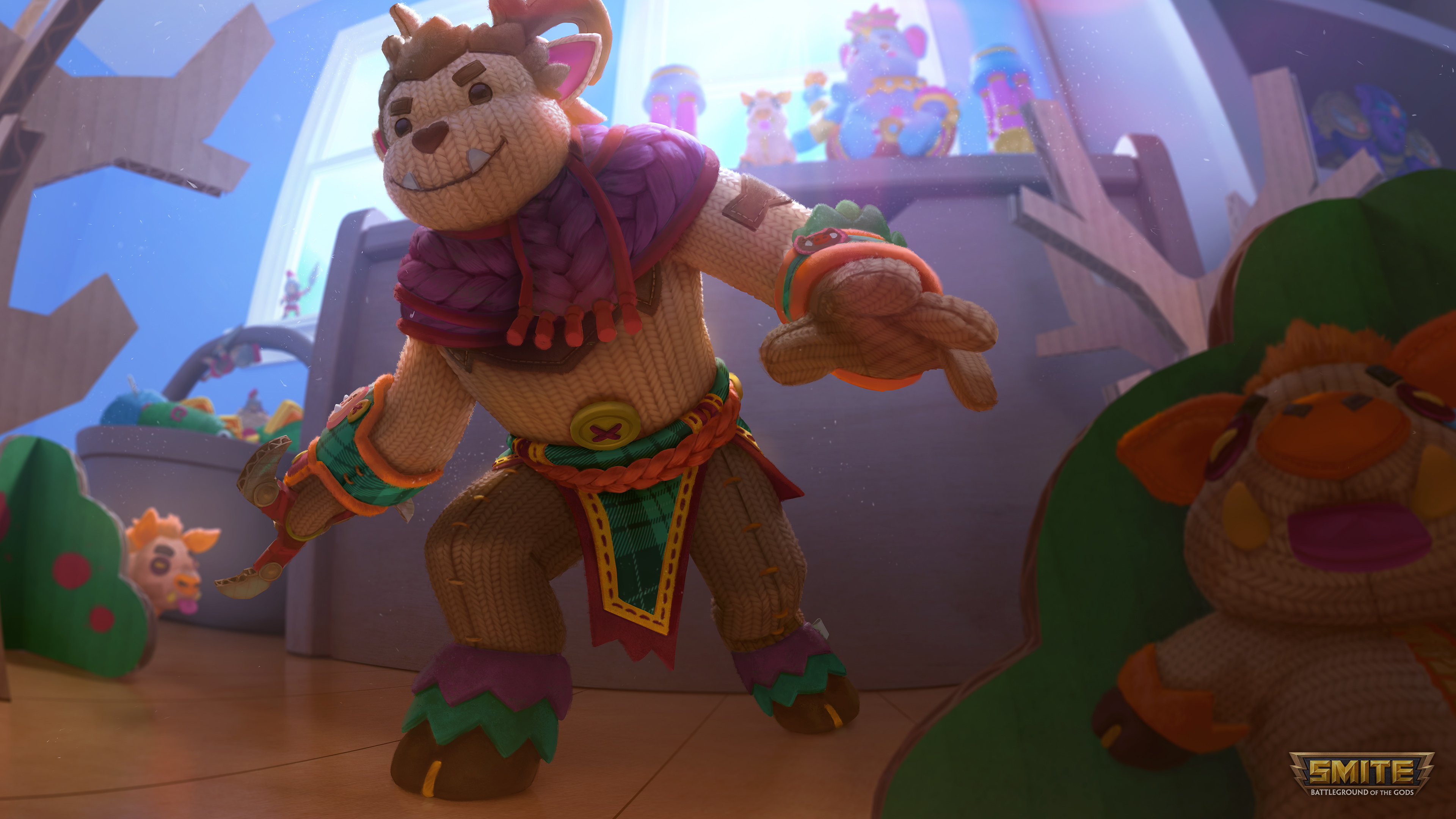 Plushie Cernunnos from Smite HD Wallpaper