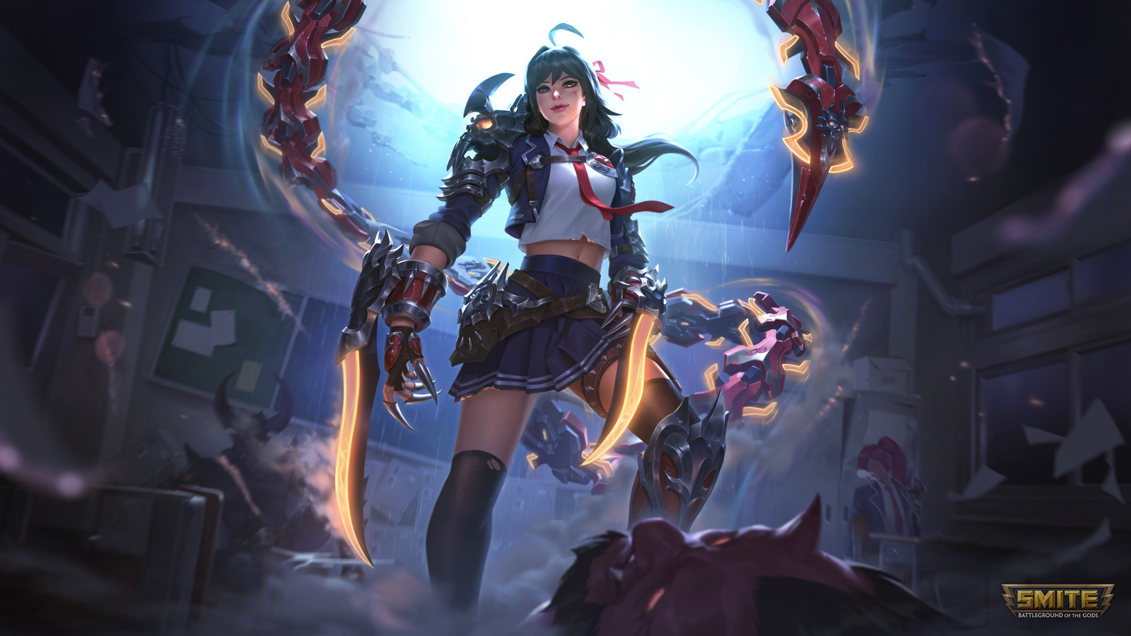Senpai Slayer Serqet from Smite HD Wallpaper