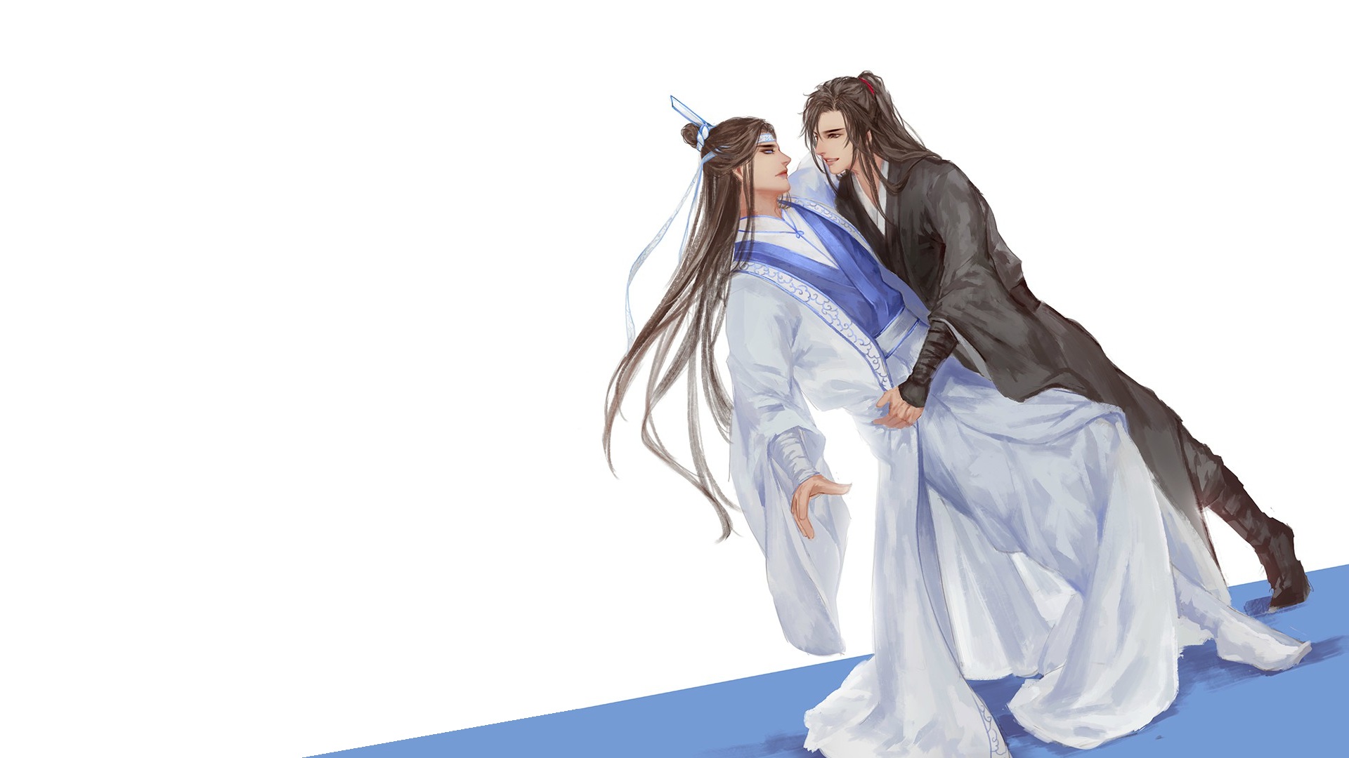 Lan Wangji and Wei Wuxian from Mo Dao Zu Shi HD Wallpaper