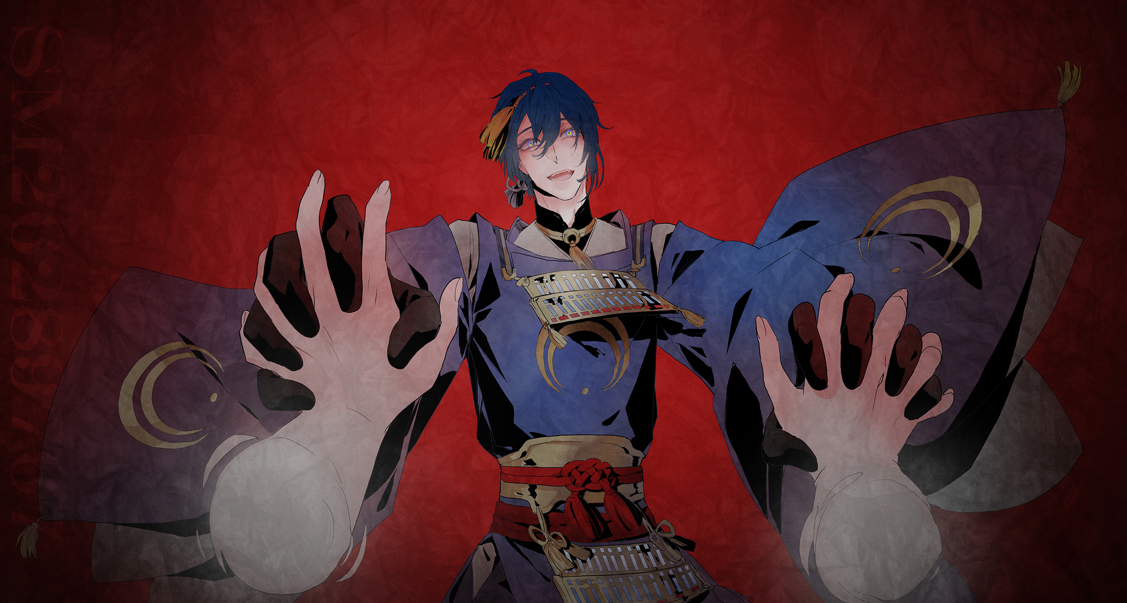 Mikazuki Munechika from Touken Ranbu HD Wallpaper