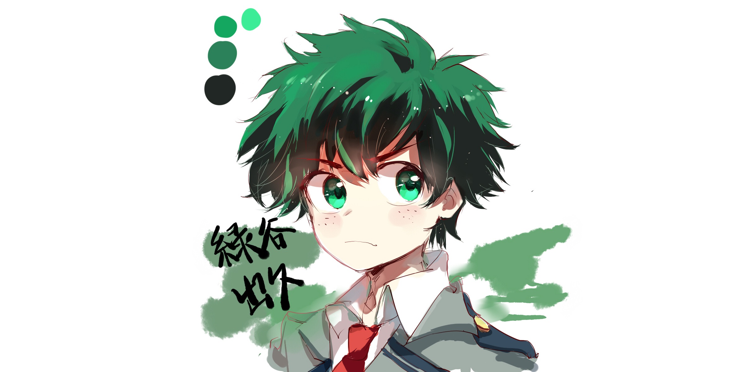 Izuku Midoriya from My Hero Academia HD Wallpaper