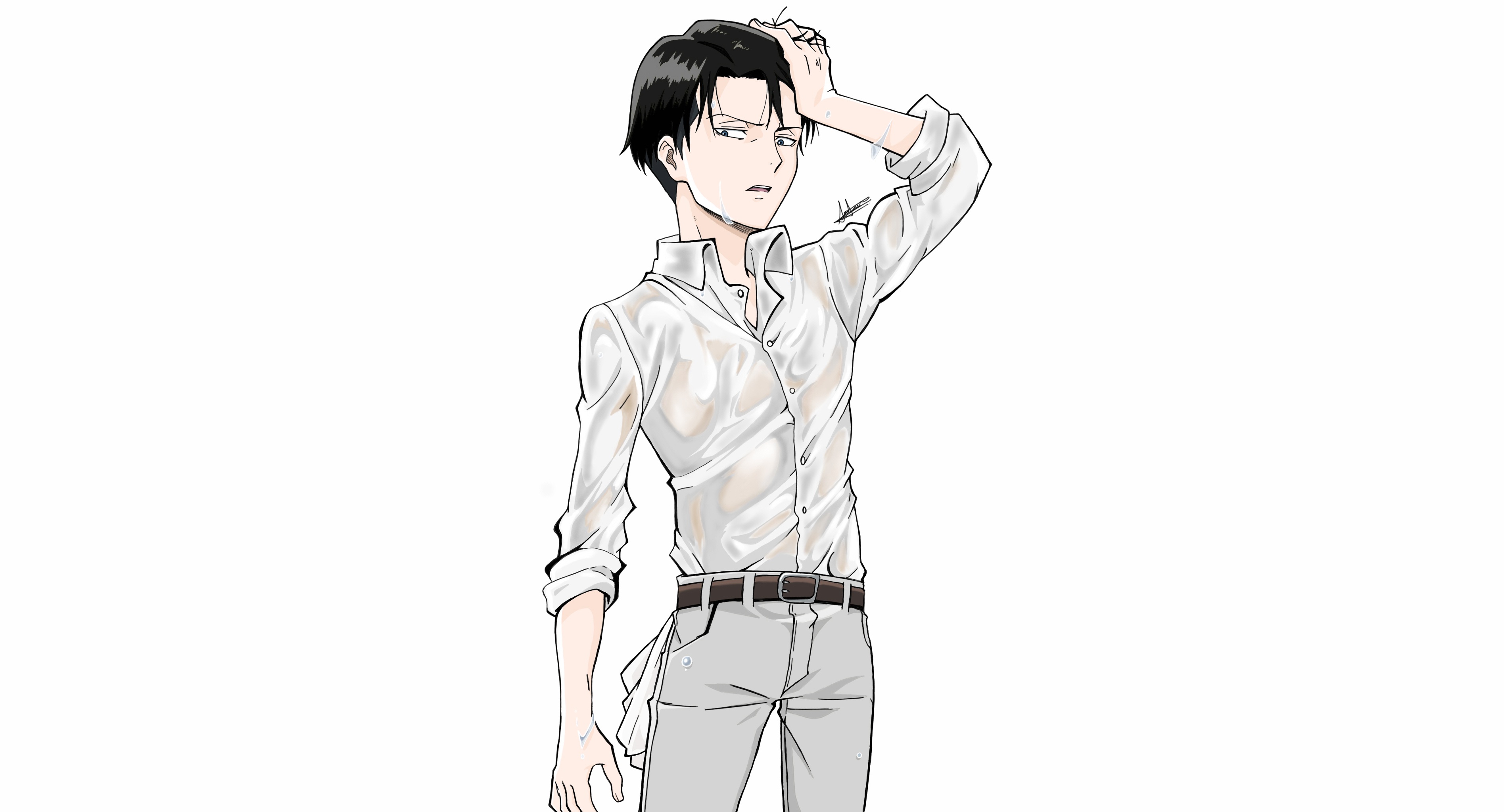 Levi Ackerman from Attack on Titan HD Wallpaper