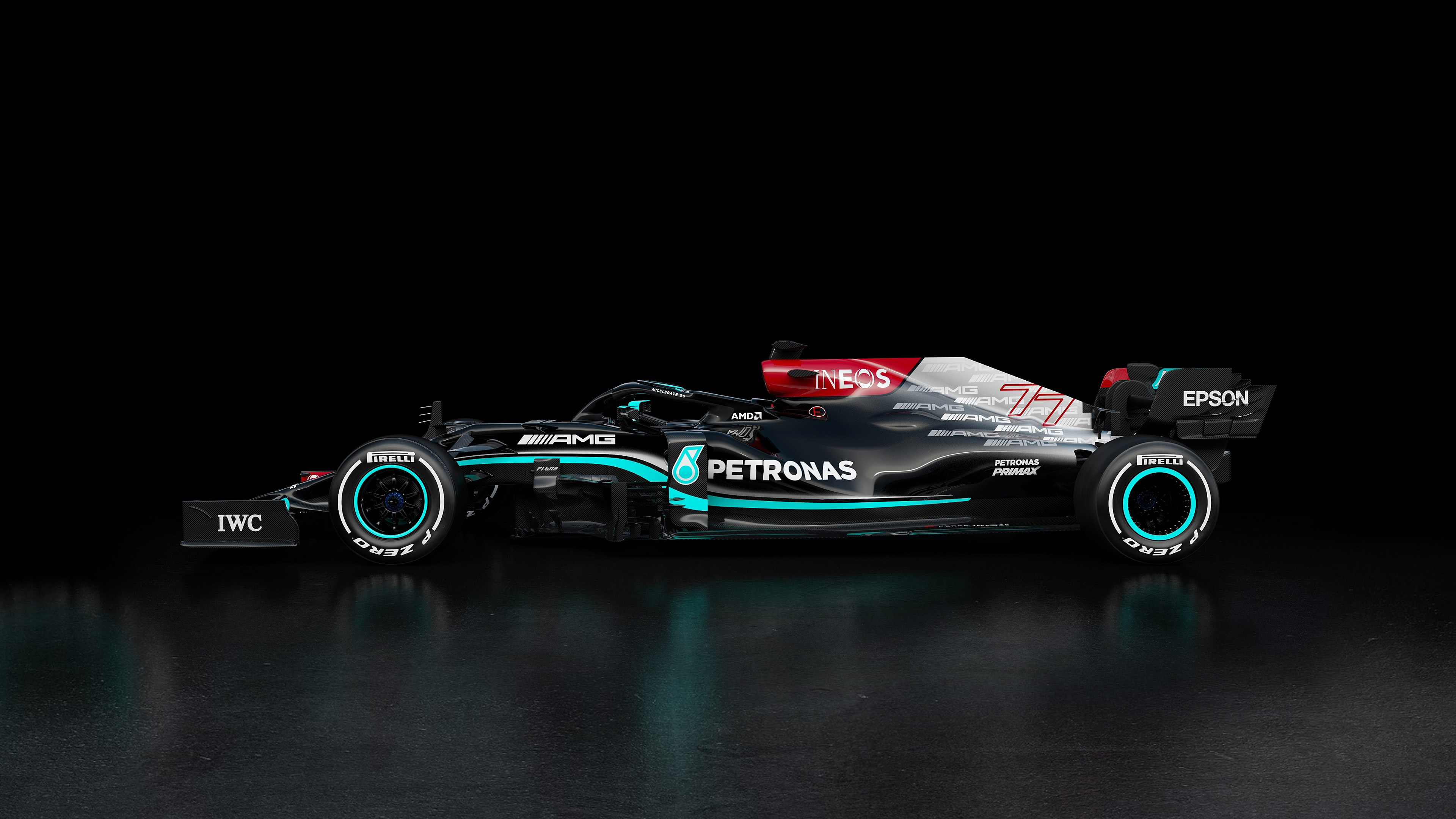 Mercedes-AMG W12 E Performance Formula 1 car HD Wallpaper