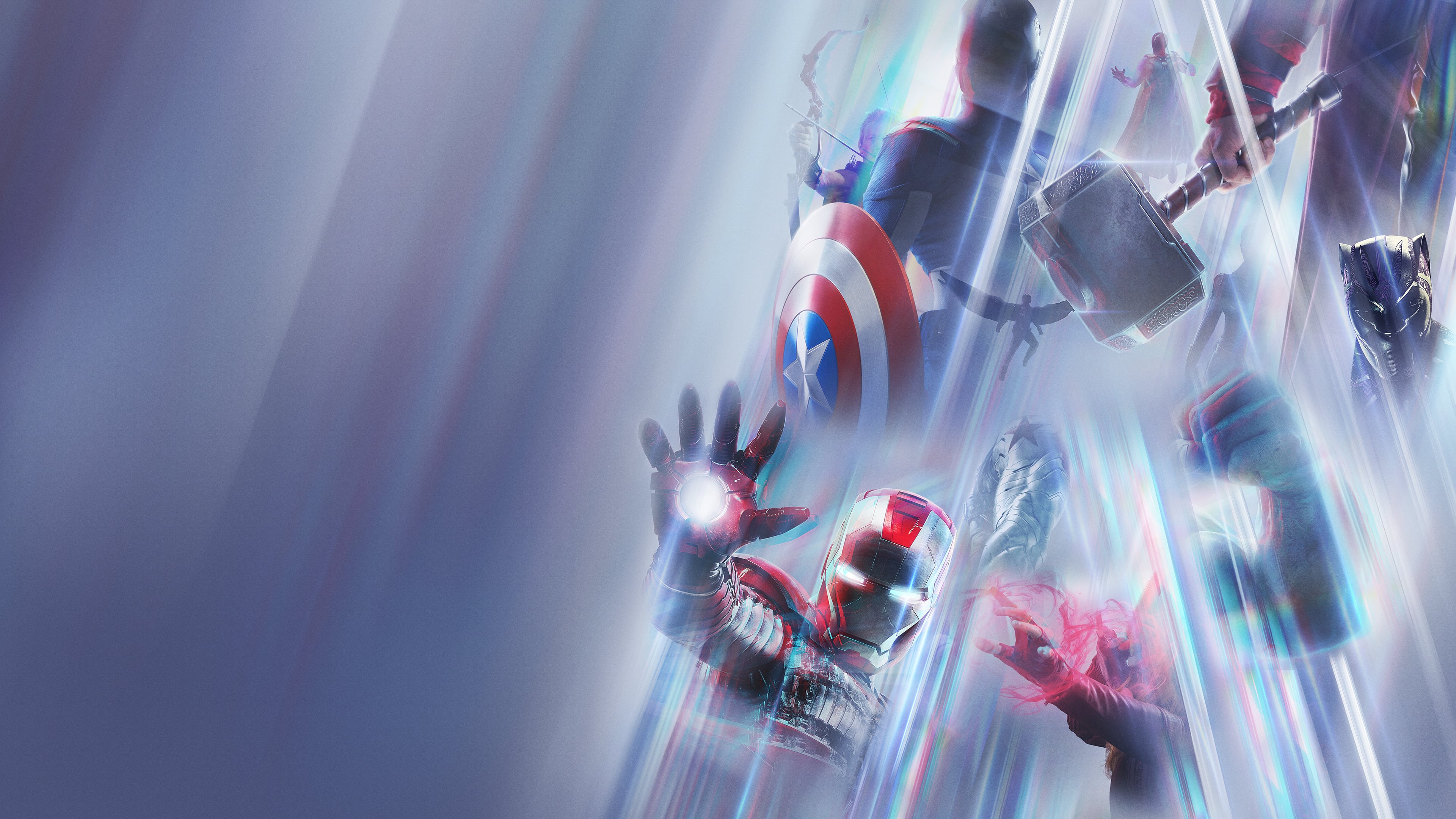 Avengers from Marvel Comics 4K HD Wallpaper