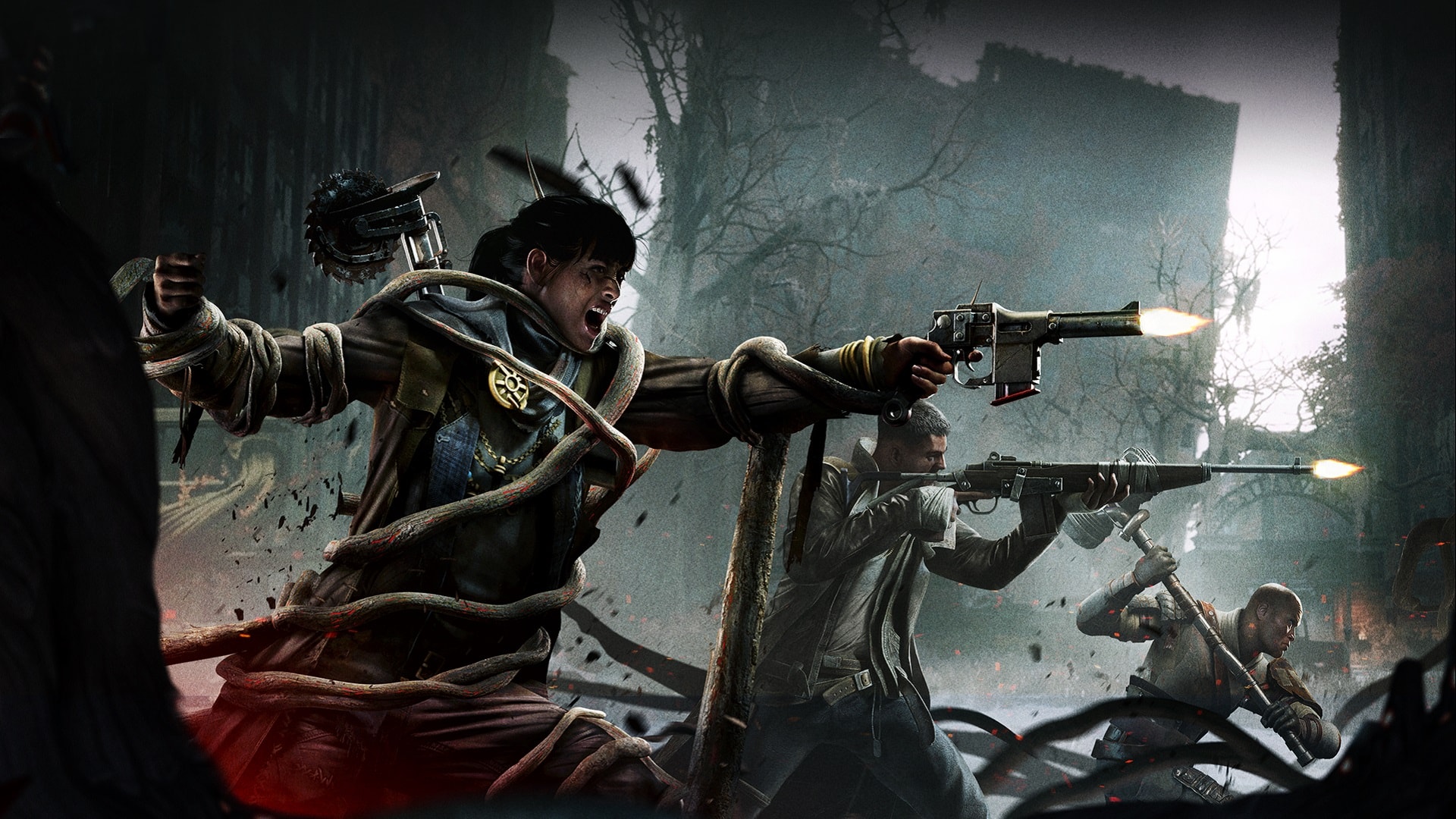 Remnant: From The Ashes characters in combat HD Wallpaper