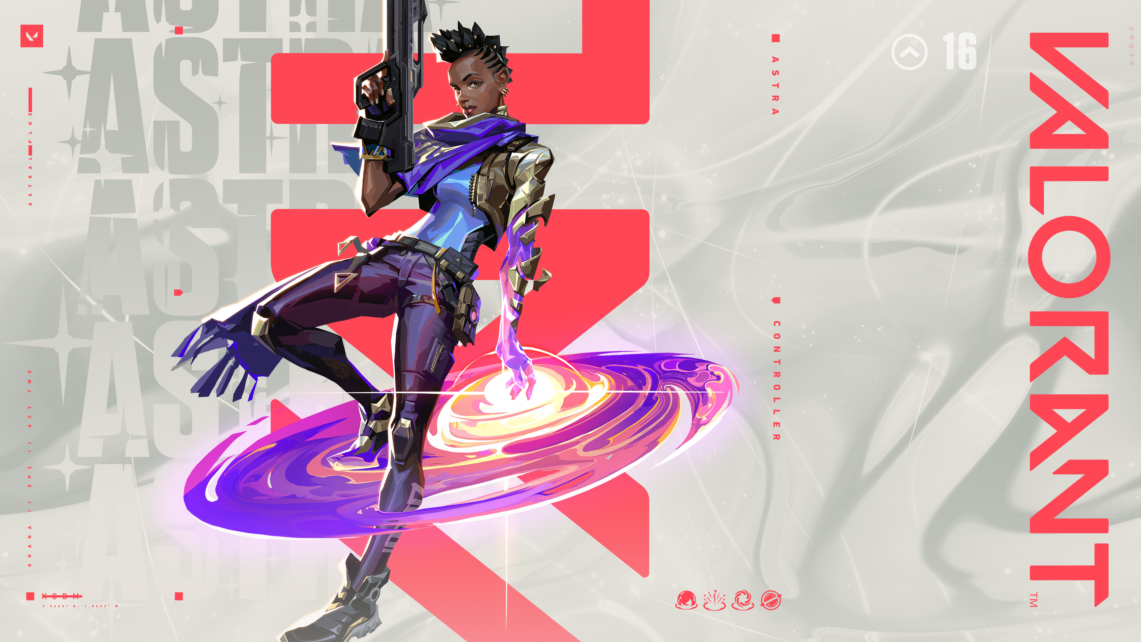 Astra from Valorant 4K HD Wallpaper