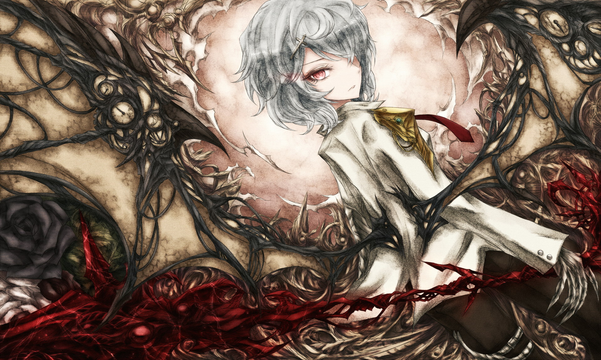 Remilia Scarlet from Touhou HD Wallpaper