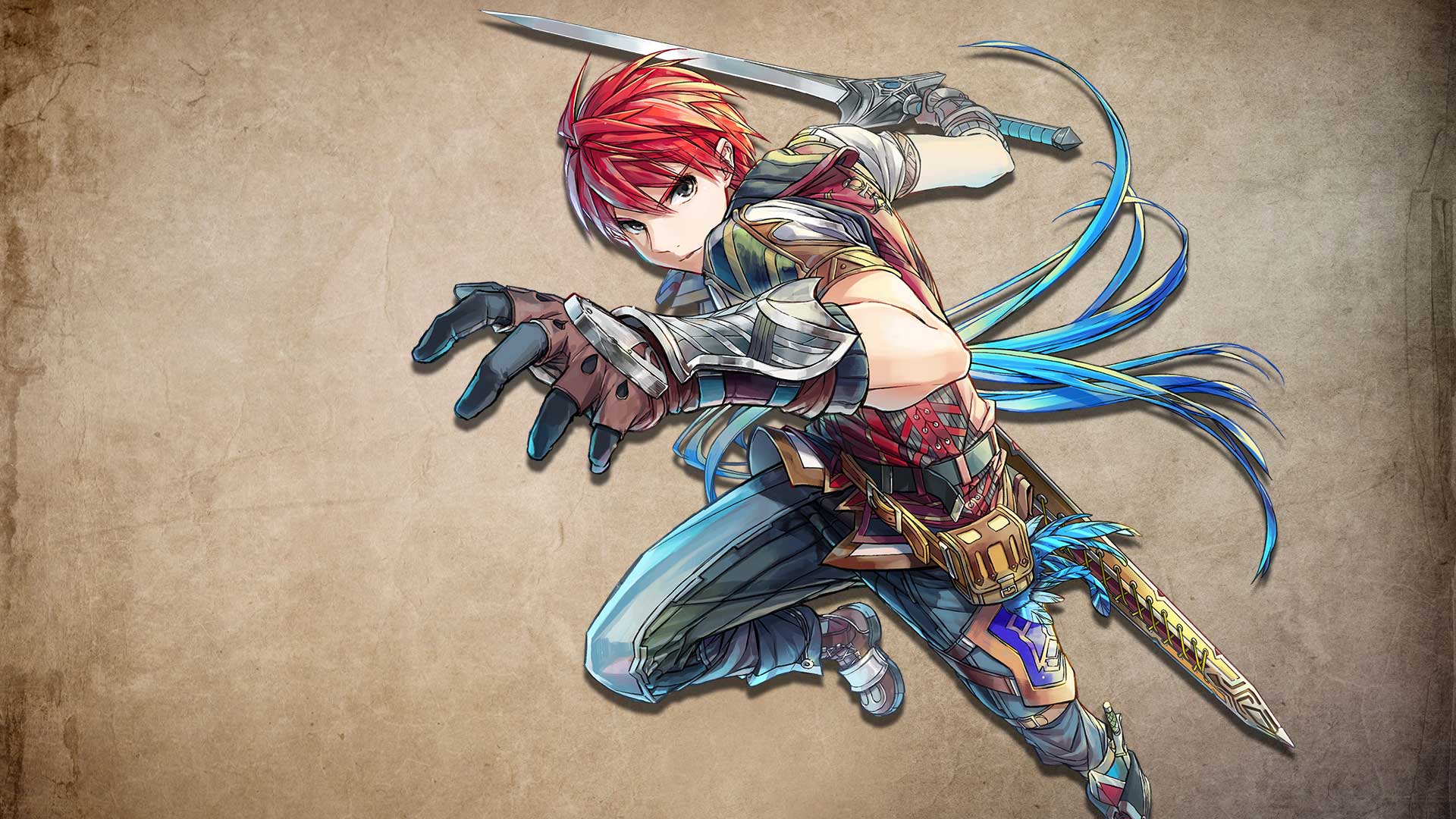 Adol Christin from Ys VIII: Lacrimosa of DANA HD Wallpaper