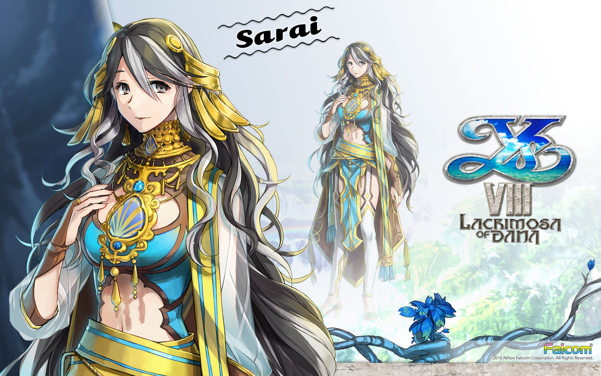 Sarai from Ys VIII: Lacrimosa Of DANA HD Wallpaper
