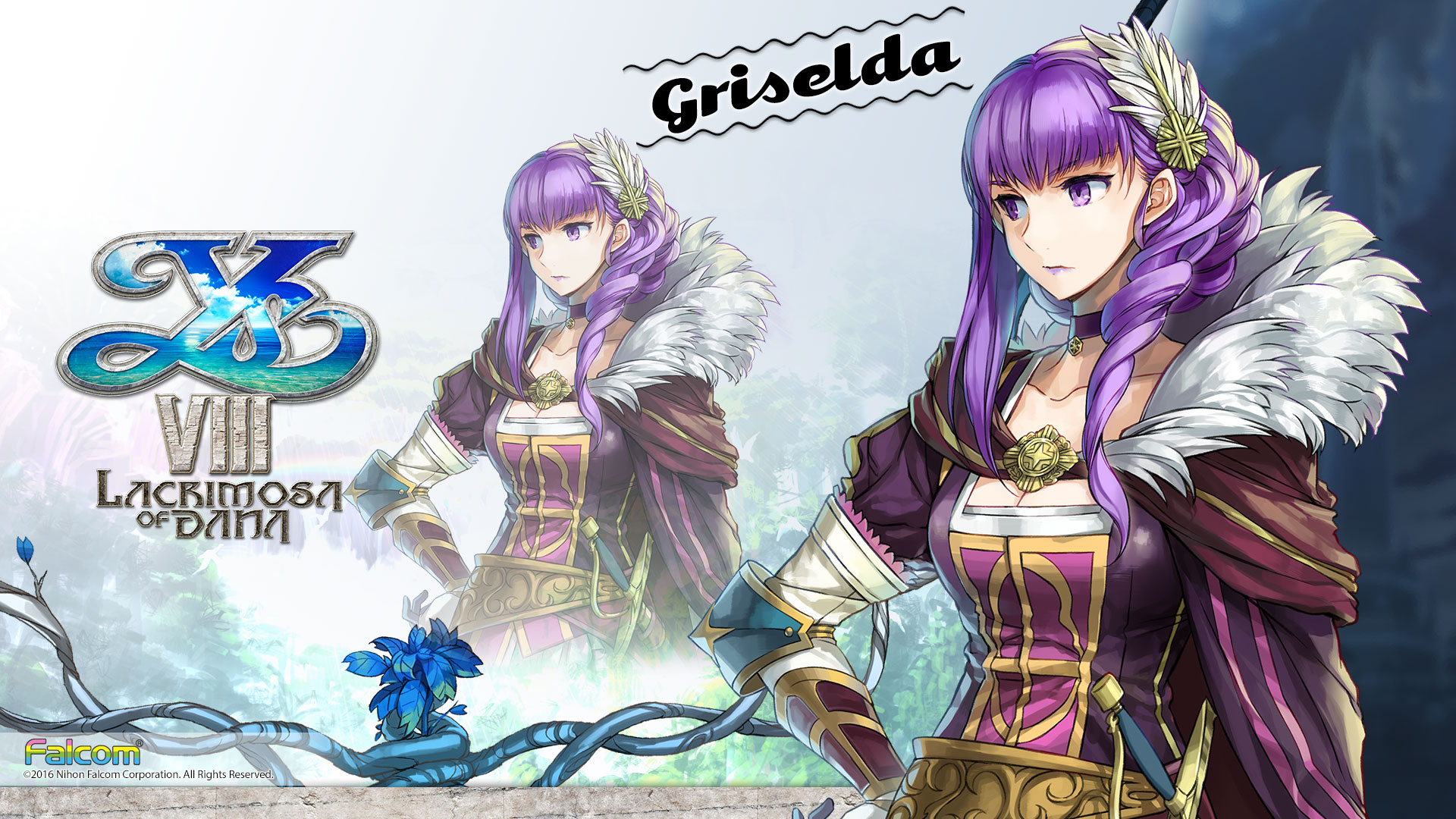 Griselda from Ys VIII: Lacrimosa Of DANA HD Wallpaper