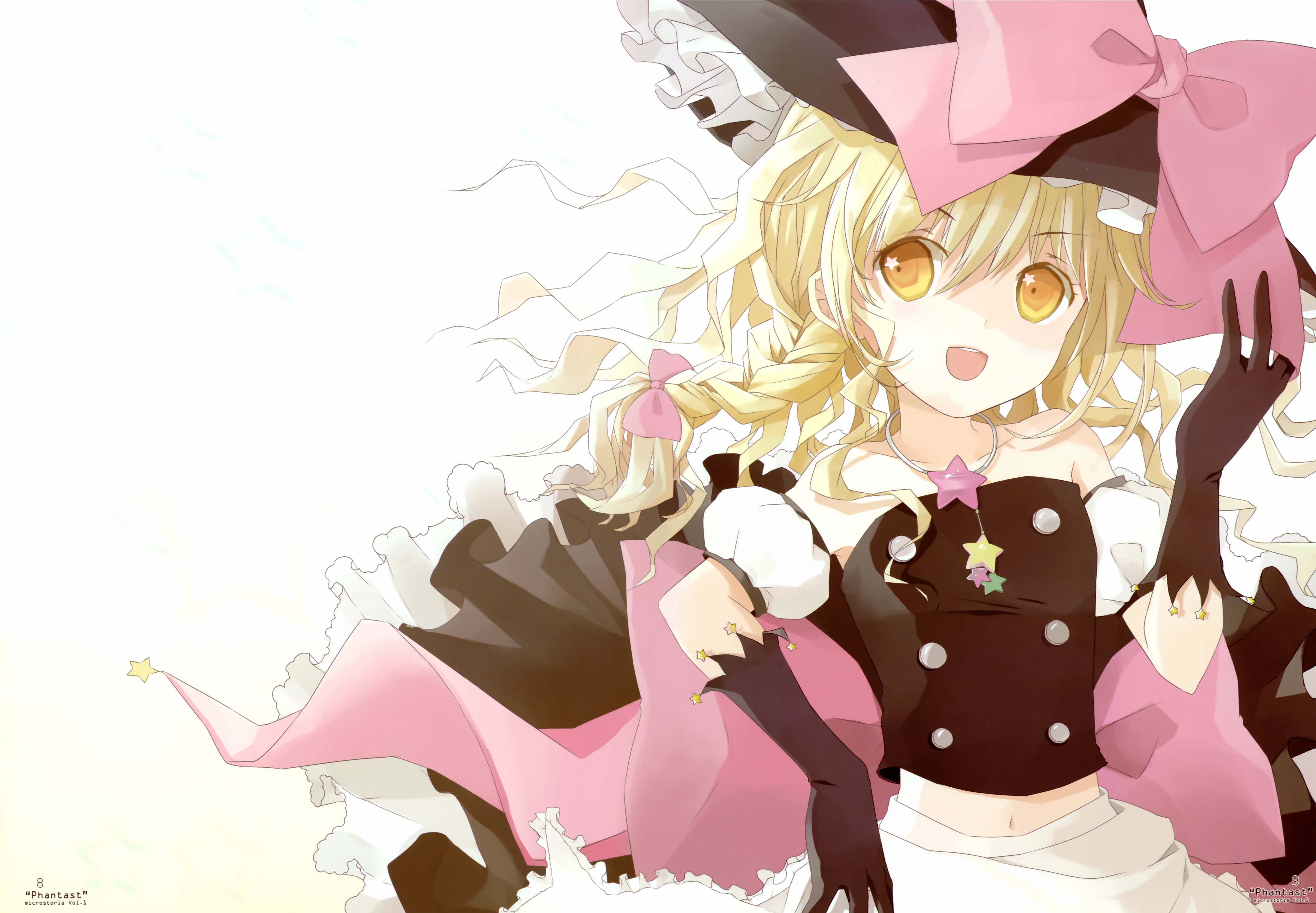 Marisa Kirisame from Touhou 4K HD Wallpaper