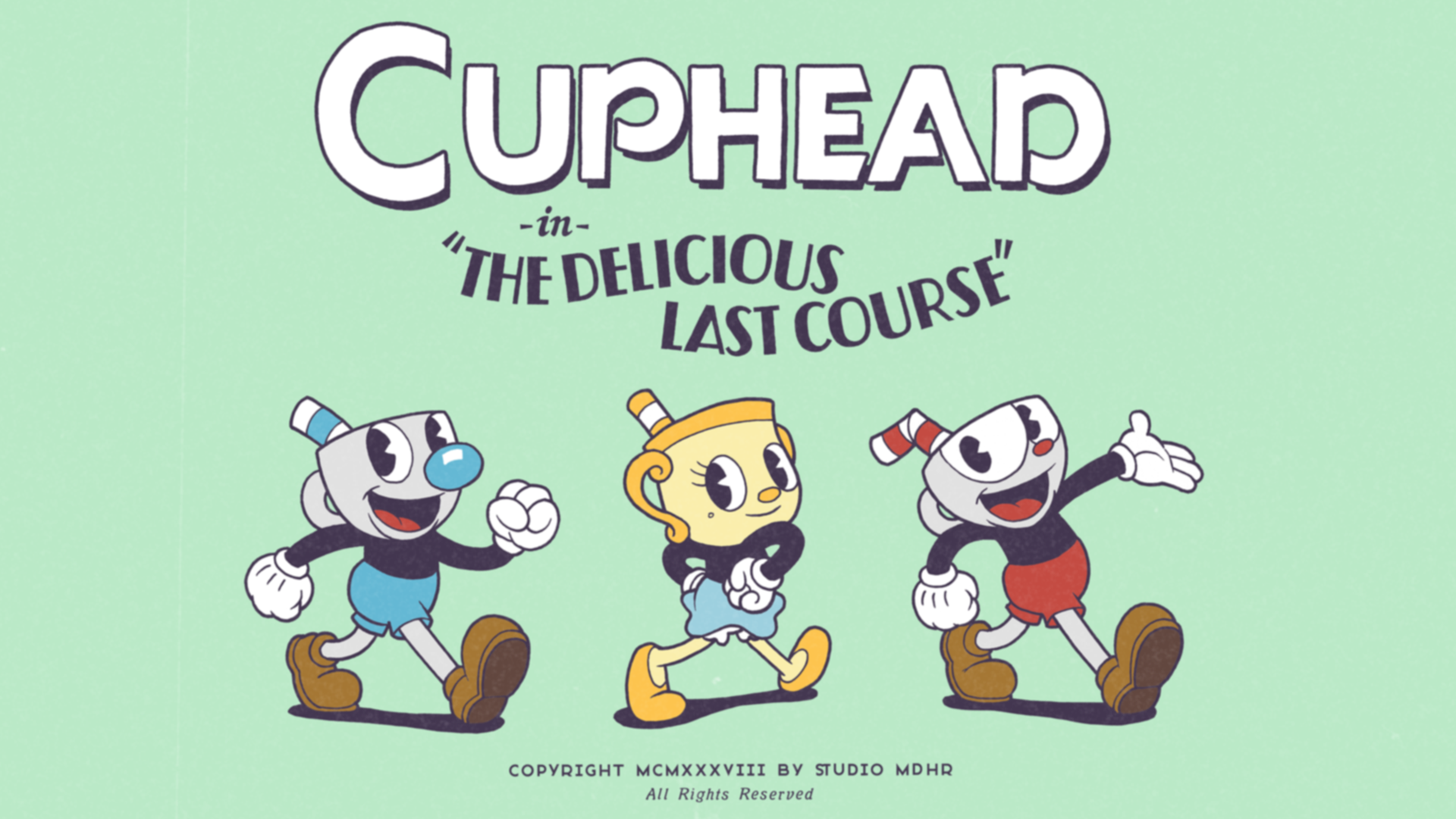 Cuphead The Delicious Last Course Characters HD Wallpaper