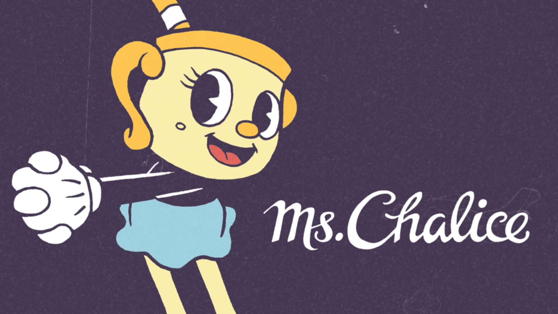 Ms. Chalice from Cuphead HD Wallpaper