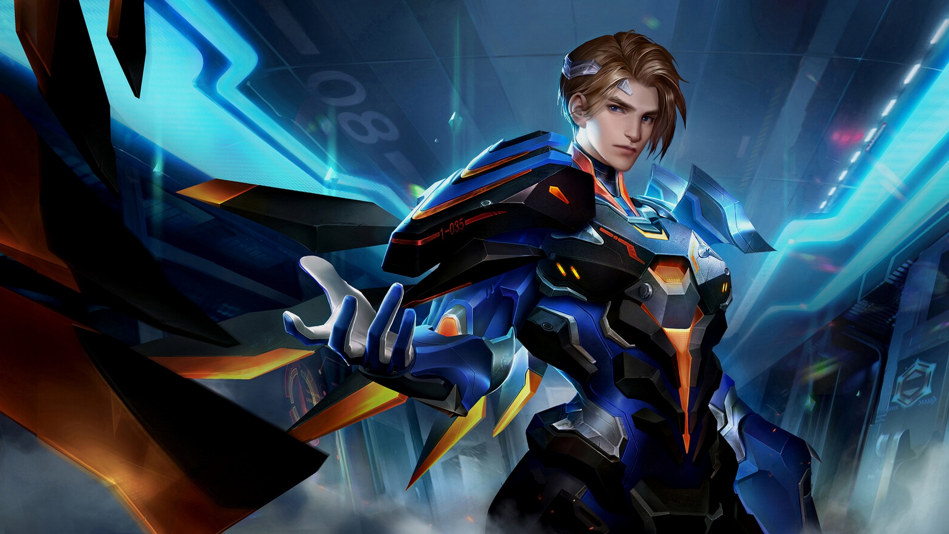 Sci Fi Warrior HD Wallpaper